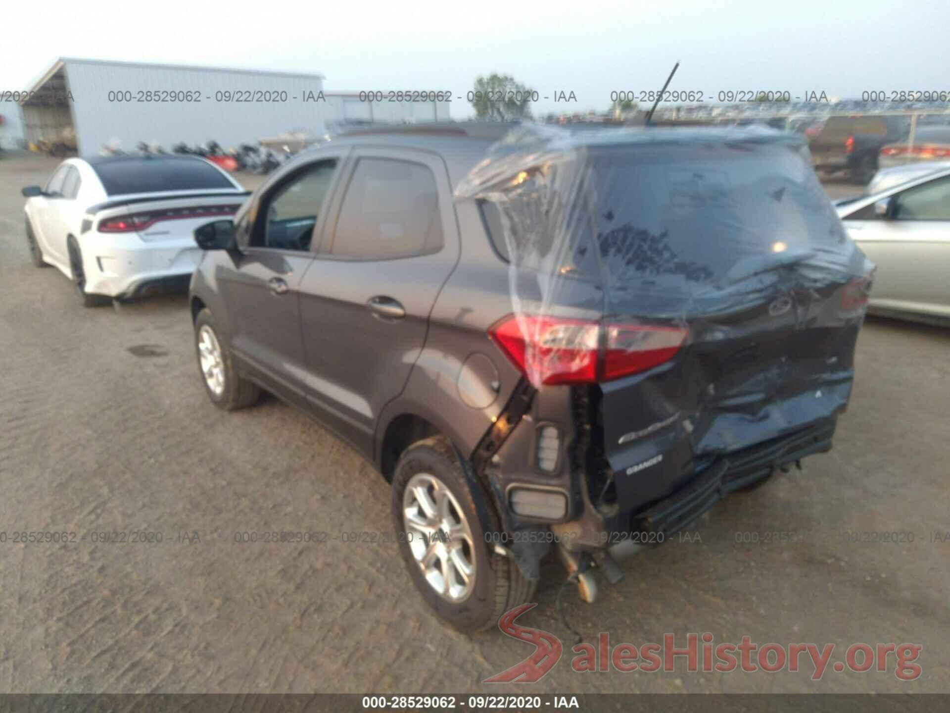 MAJ6S3GL5KC282228 2019 FORD ECOSPORT