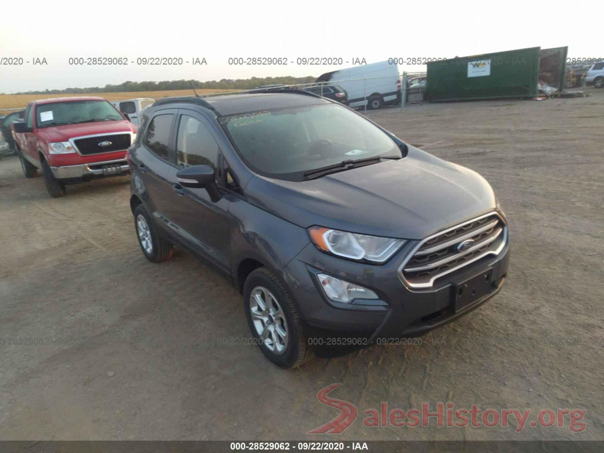 MAJ6S3GL5KC282228 2019 FORD ECOSPORT