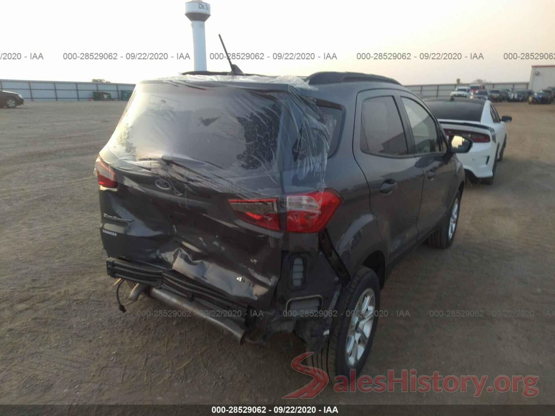 MAJ6S3GL5KC282228 2019 FORD ECOSPORT