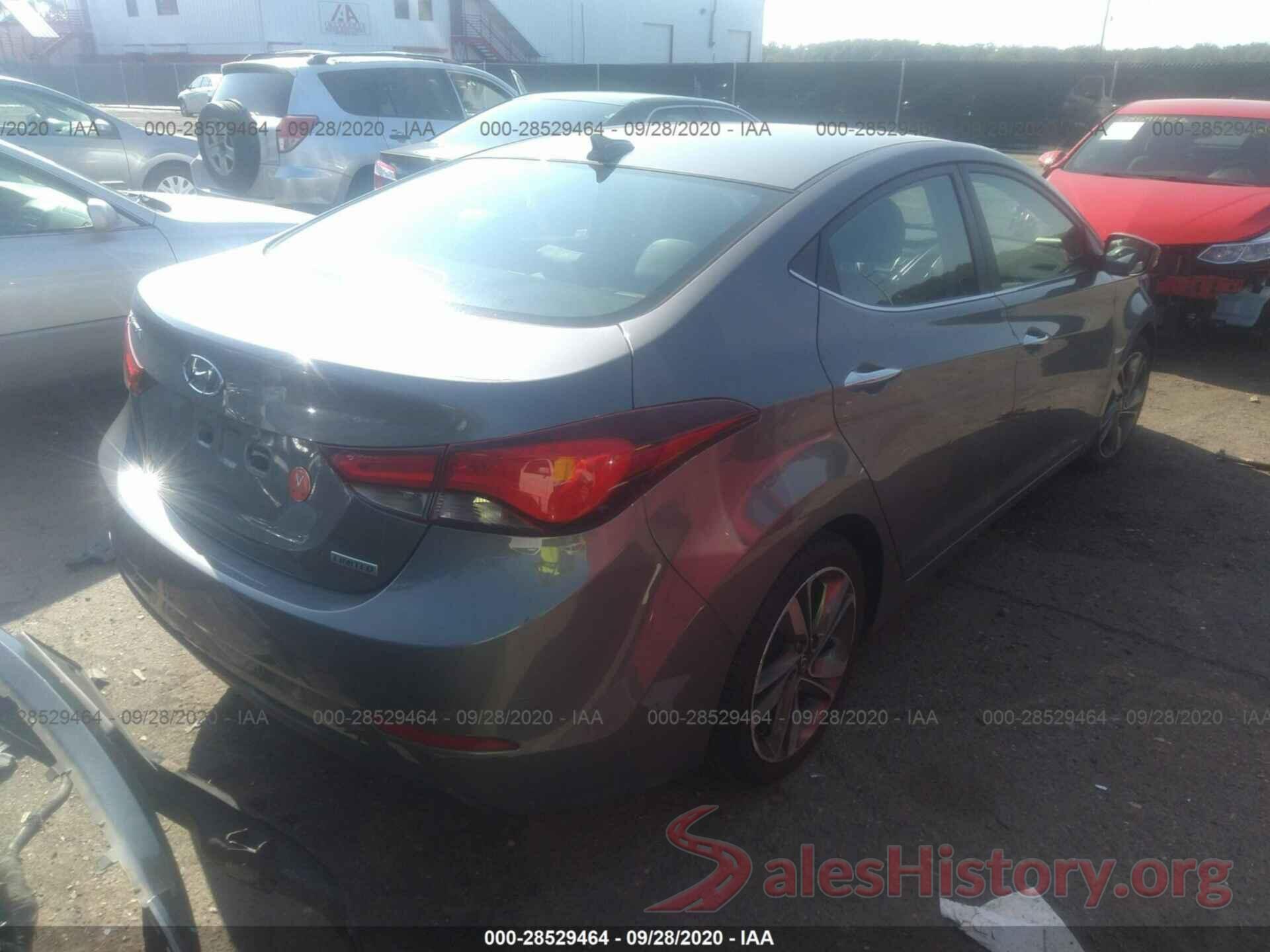 5NPDH4AEXEH510152 2014 HYUNDAI ELANTRA