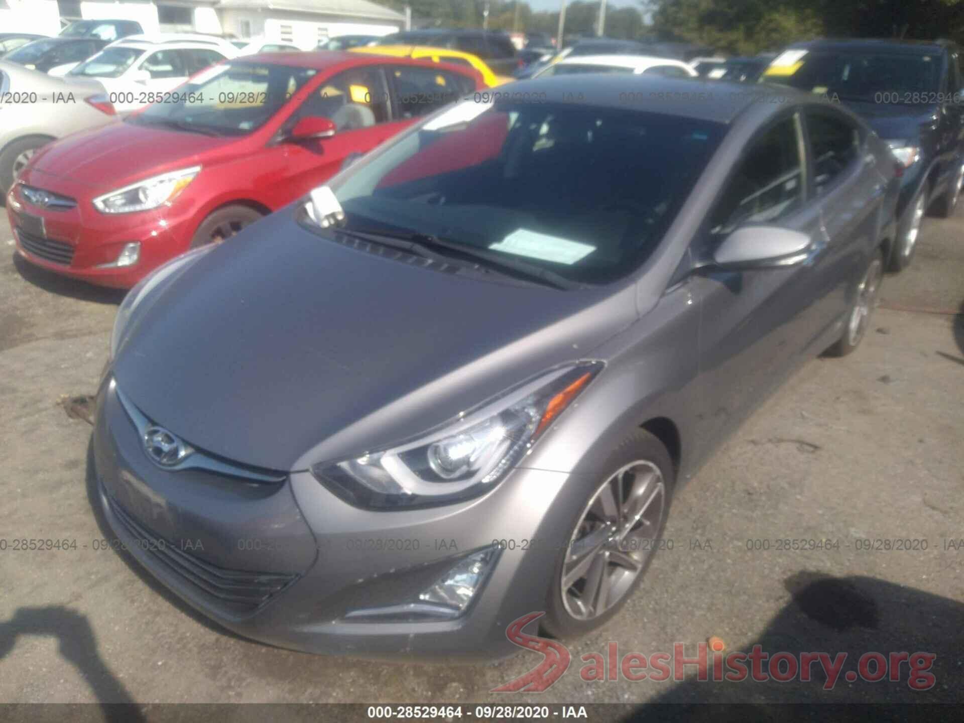 5NPDH4AEXEH510152 2014 HYUNDAI ELANTRA