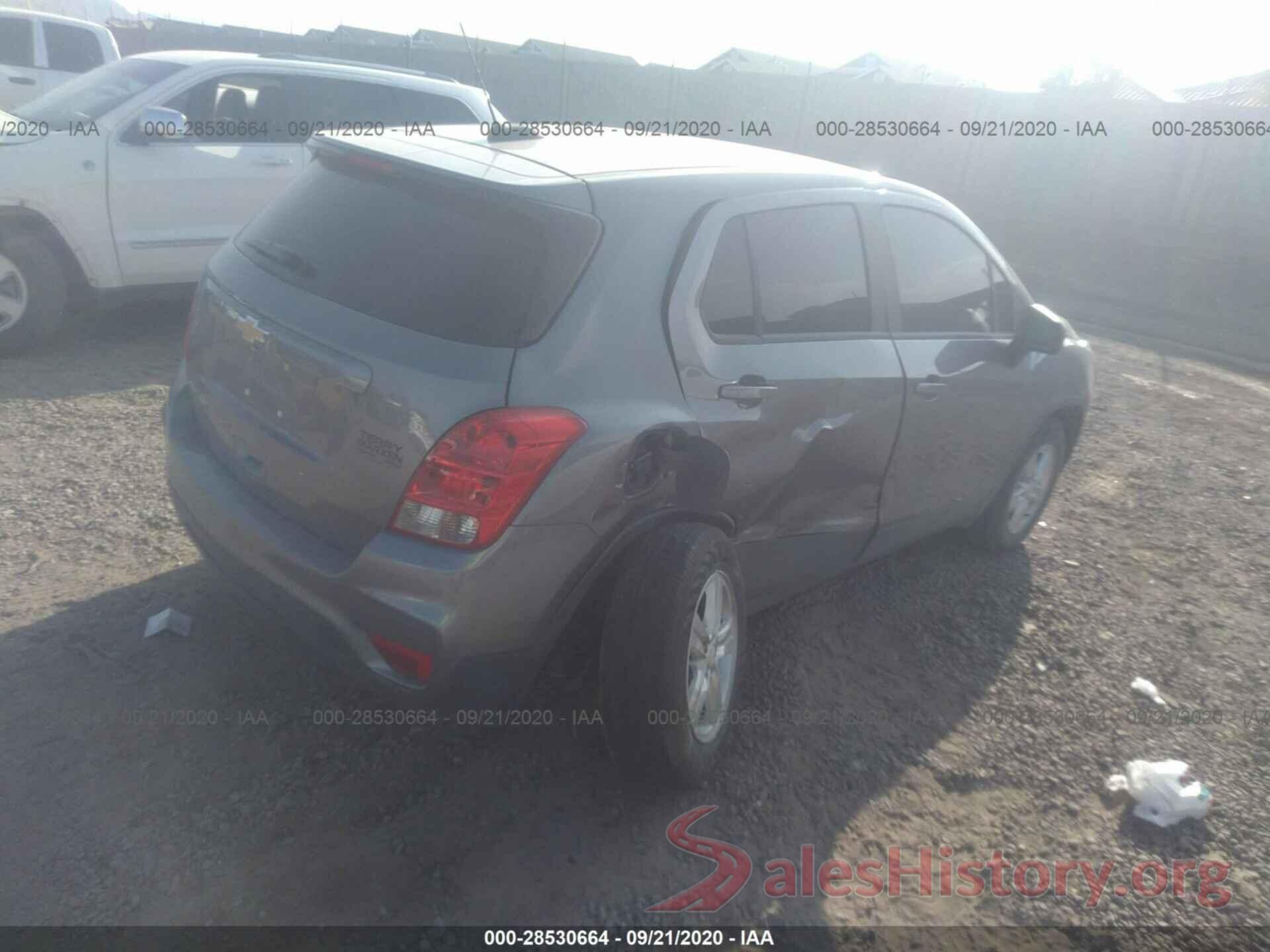 3GNCJNSB0LL152641 2020 CHEVROLET TRAX