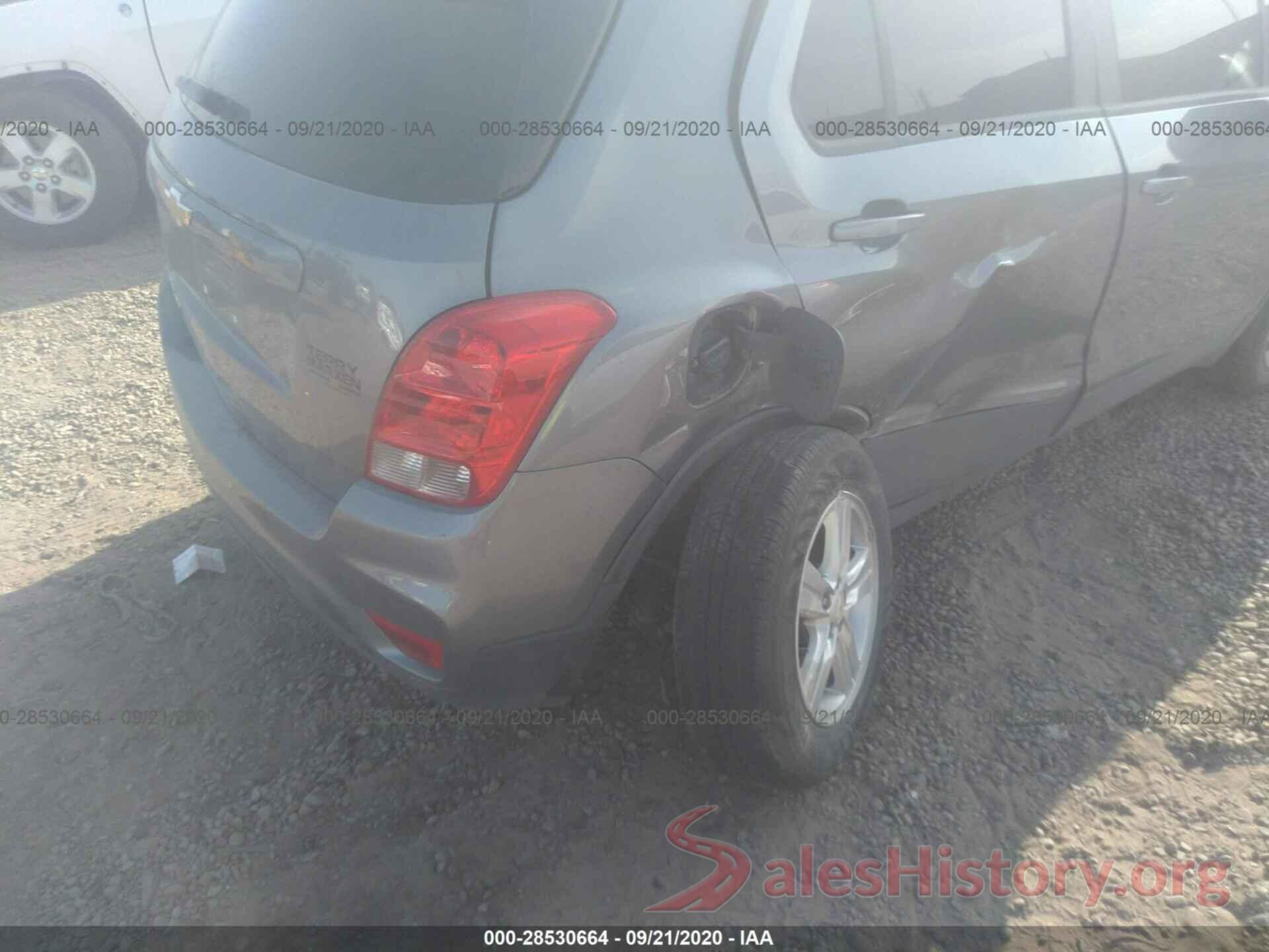 3GNCJNSB0LL152641 2020 CHEVROLET TRAX