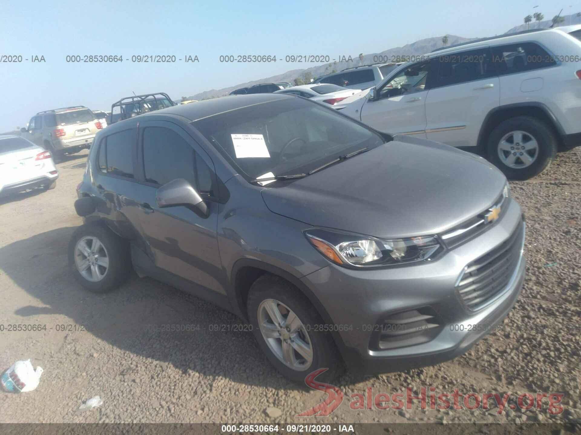 3GNCJNSB0LL152641 2020 CHEVROLET TRAX