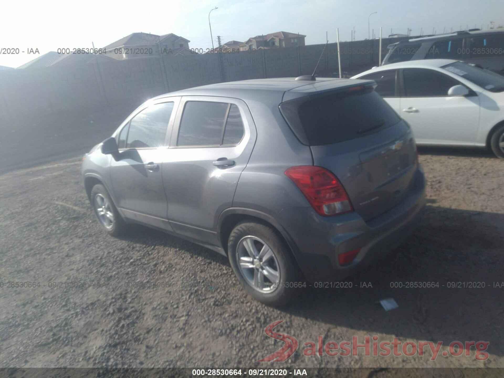 3GNCJNSB0LL152641 2020 CHEVROLET TRAX