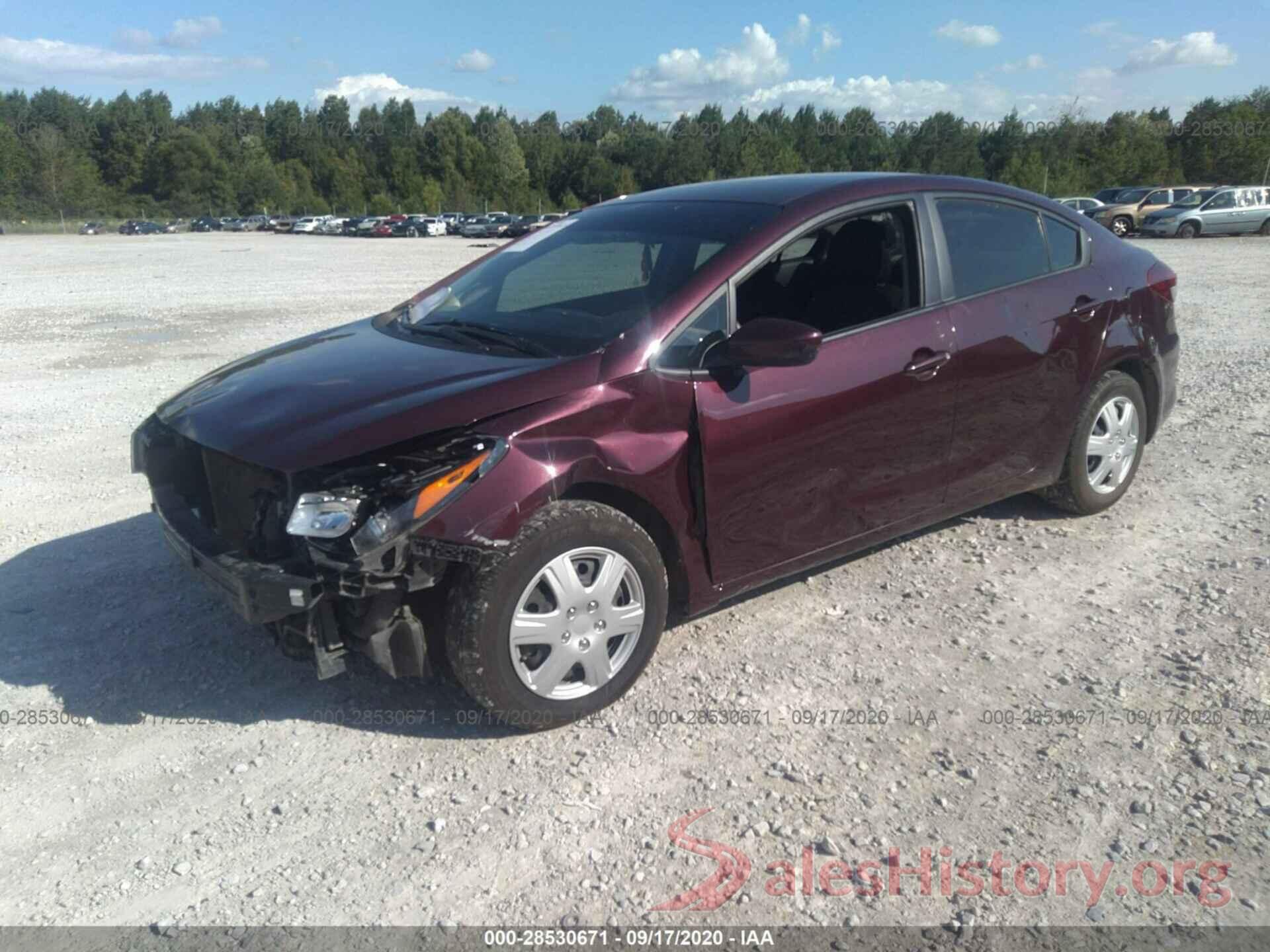 3KPFK4A71JE204242 2018 KIA FORTE