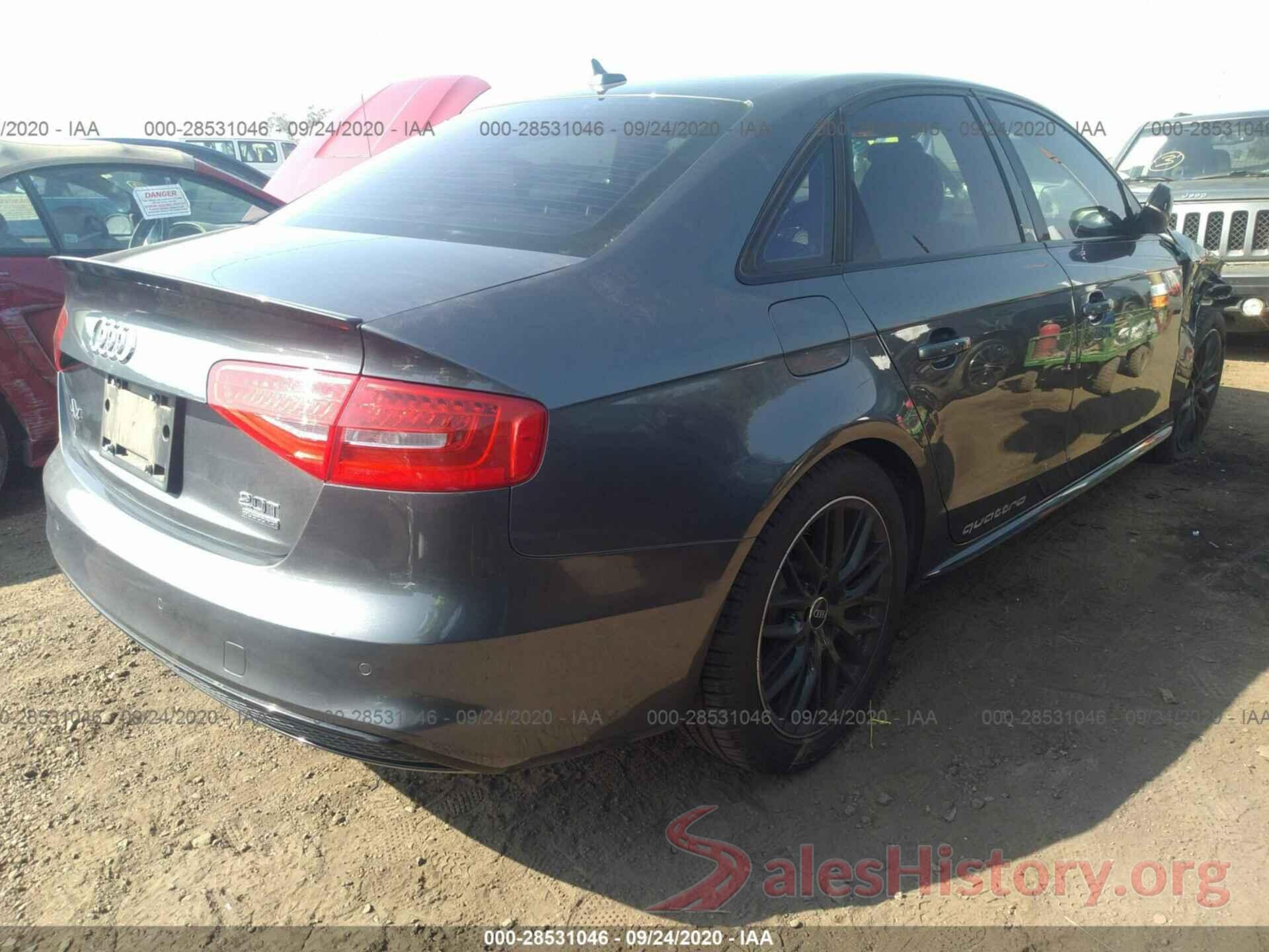 WAUFFAFL9GA010026 2016 AUDI A4