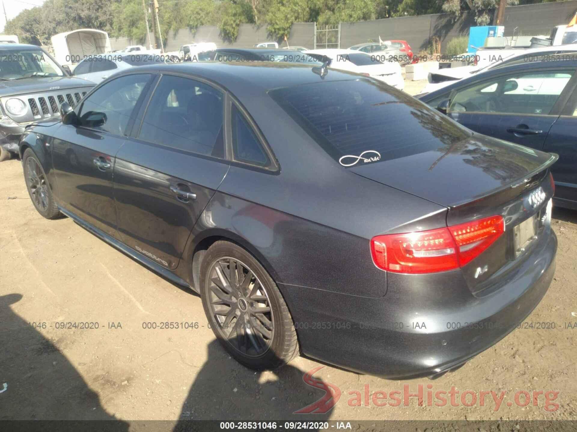 WAUFFAFL9GA010026 2016 AUDI A4