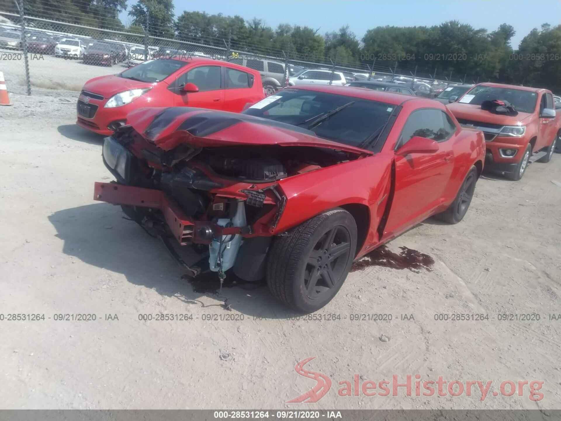 2G1FA1EV2A9125325 2010 CHEVROLET CAMARO