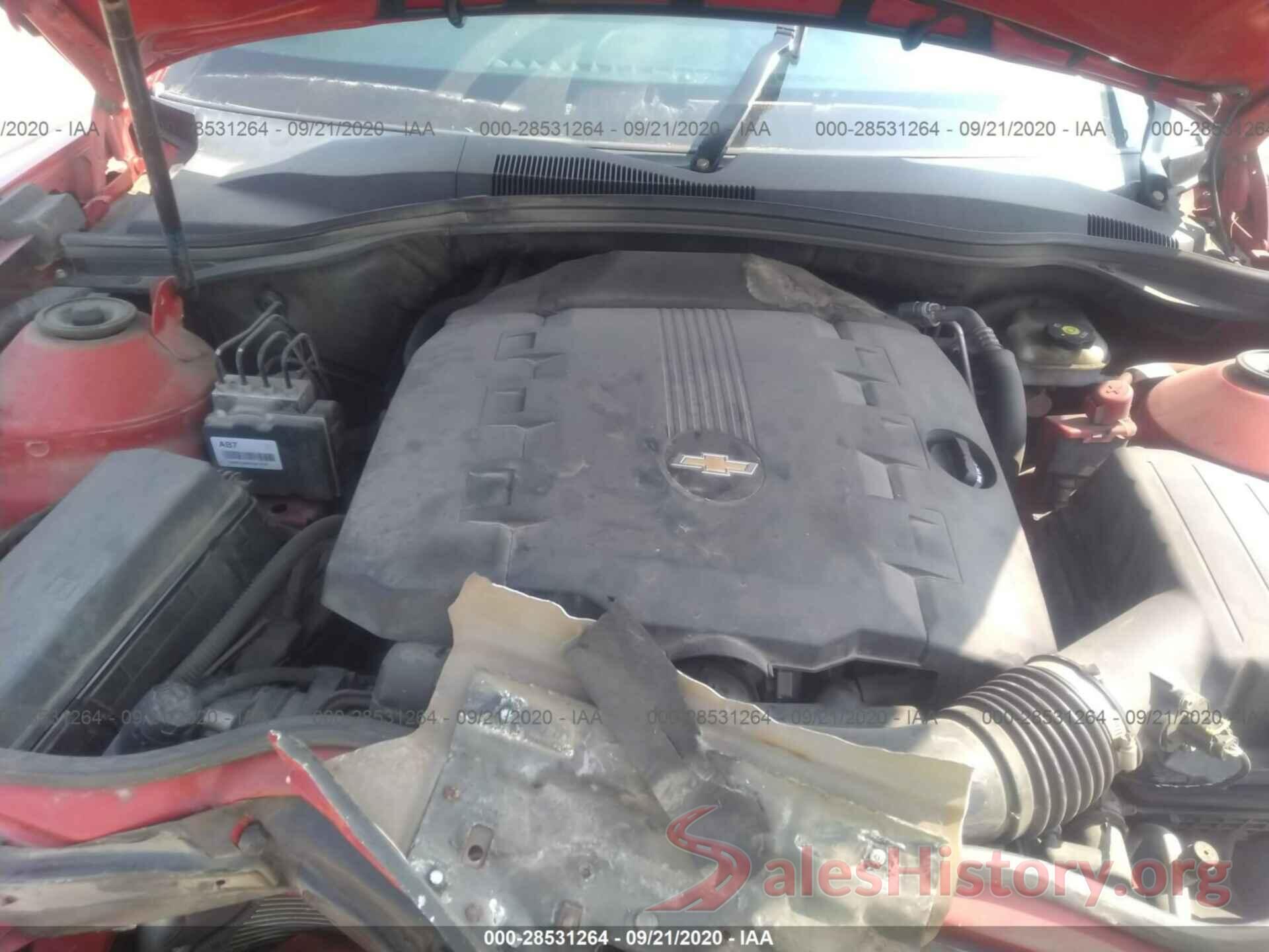 2G1FA1EV2A9125325 2010 CHEVROLET CAMARO