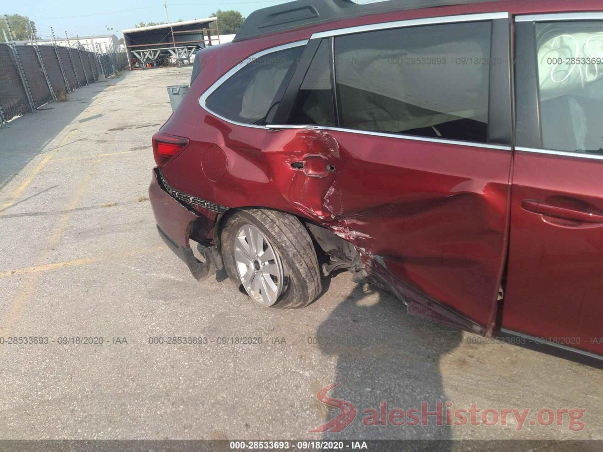 4S4BSADC2H3319757 2017 SUBARU OUTBACK