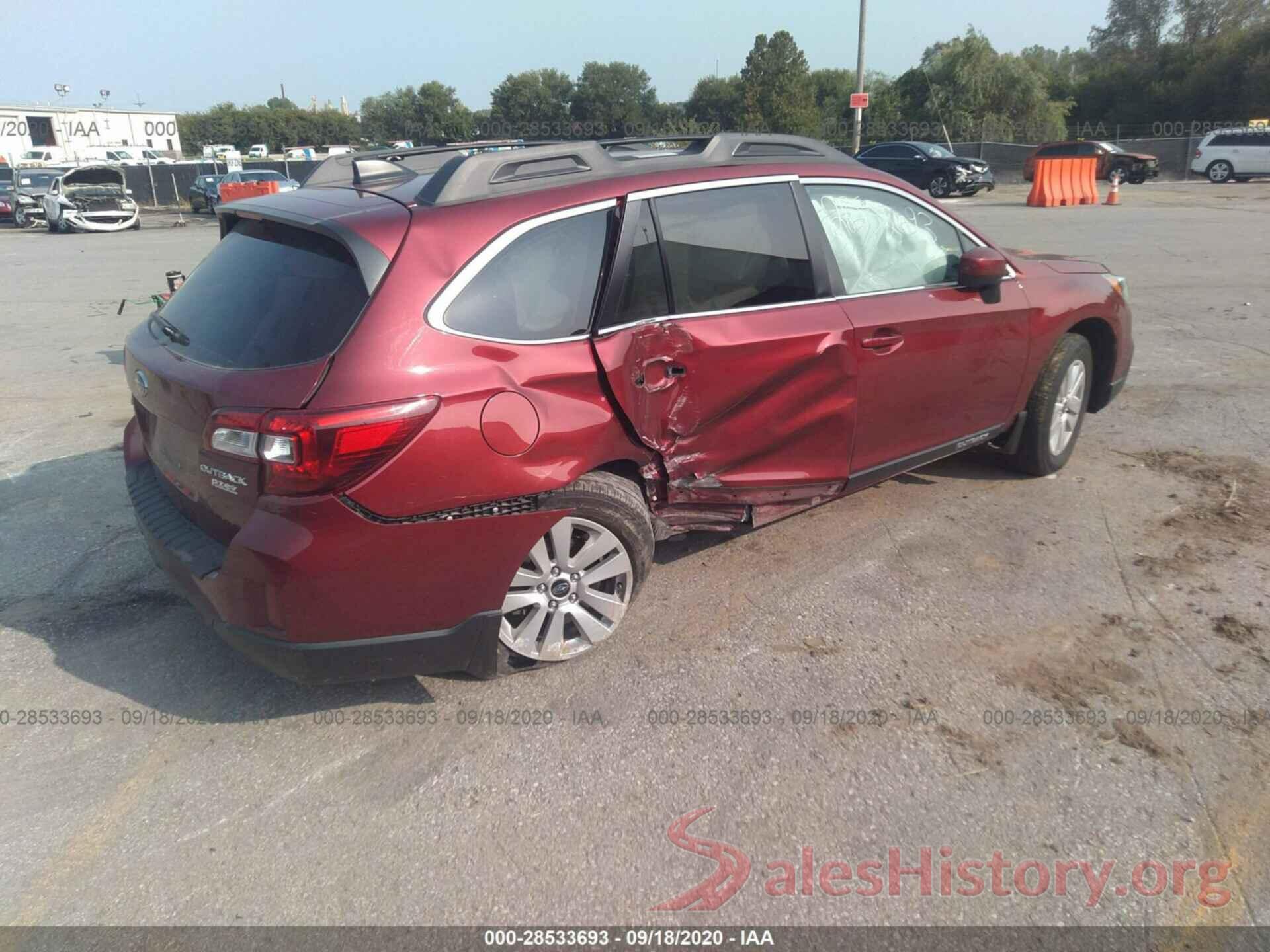 4S4BSADC2H3319757 2017 SUBARU OUTBACK