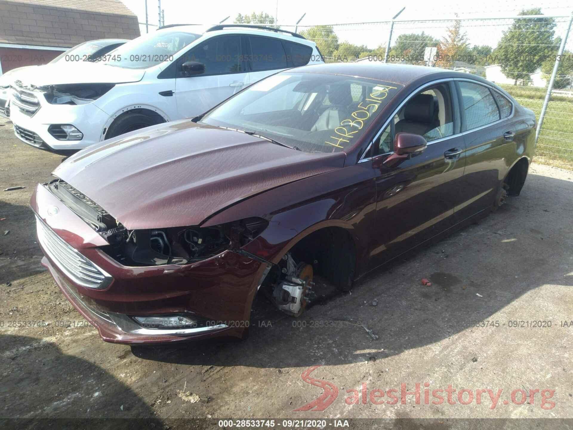 3FA6P0K98HR305104 2017 FORD FUSION