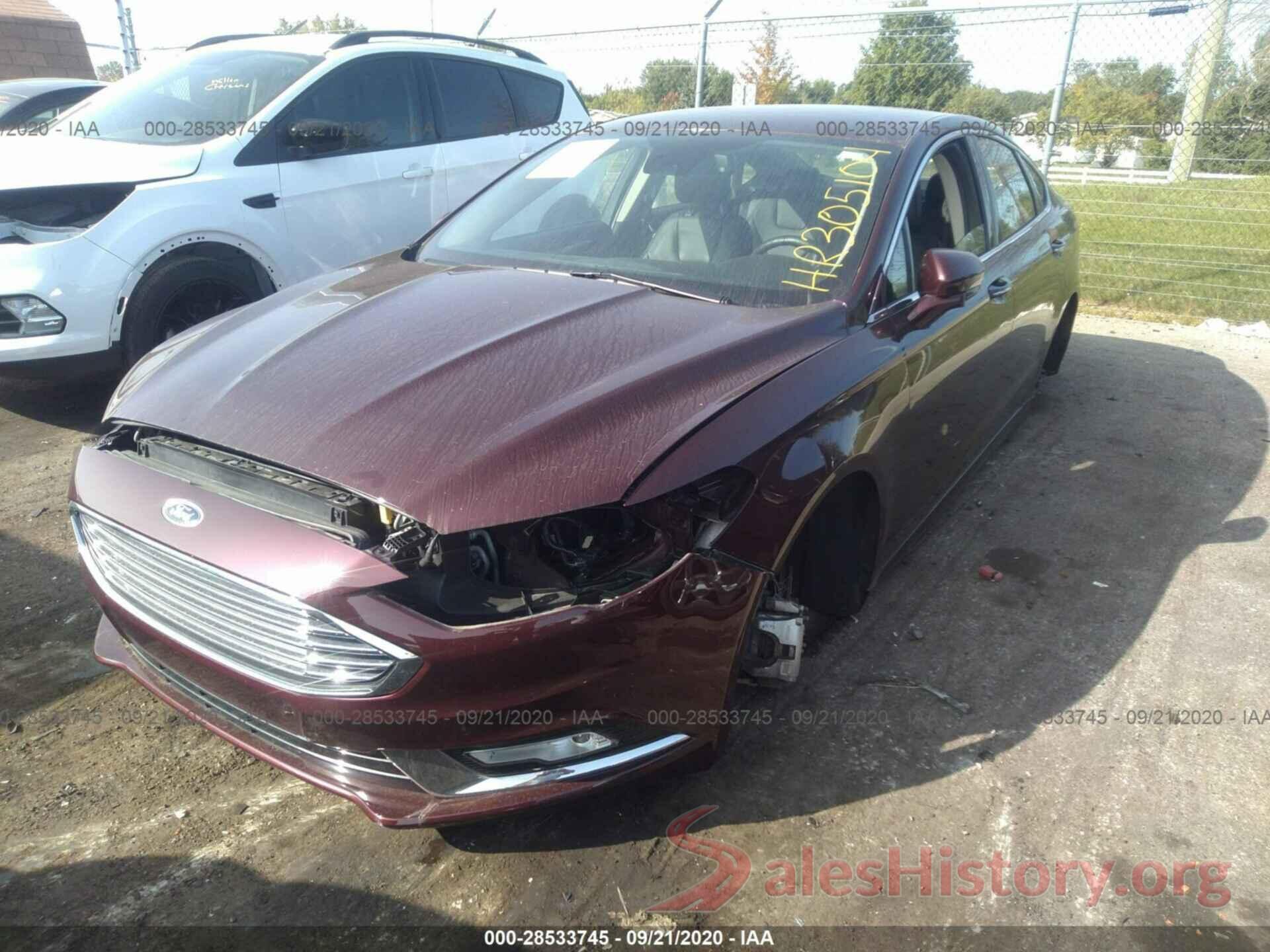 3FA6P0K98HR305104 2017 FORD FUSION