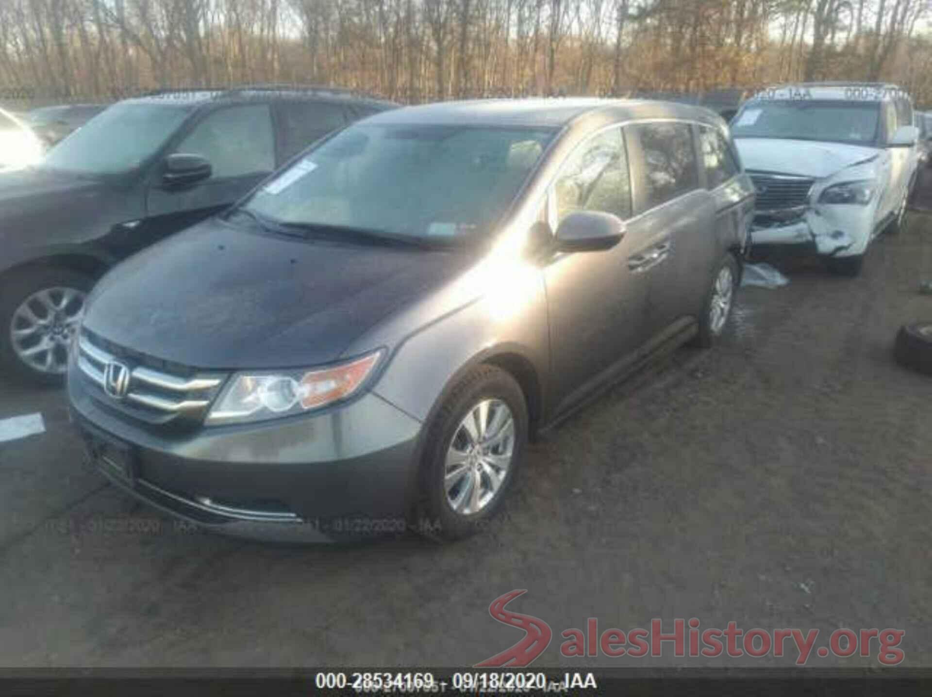 5FNRL5H42GB080805 2016 HONDA ODYSSEY