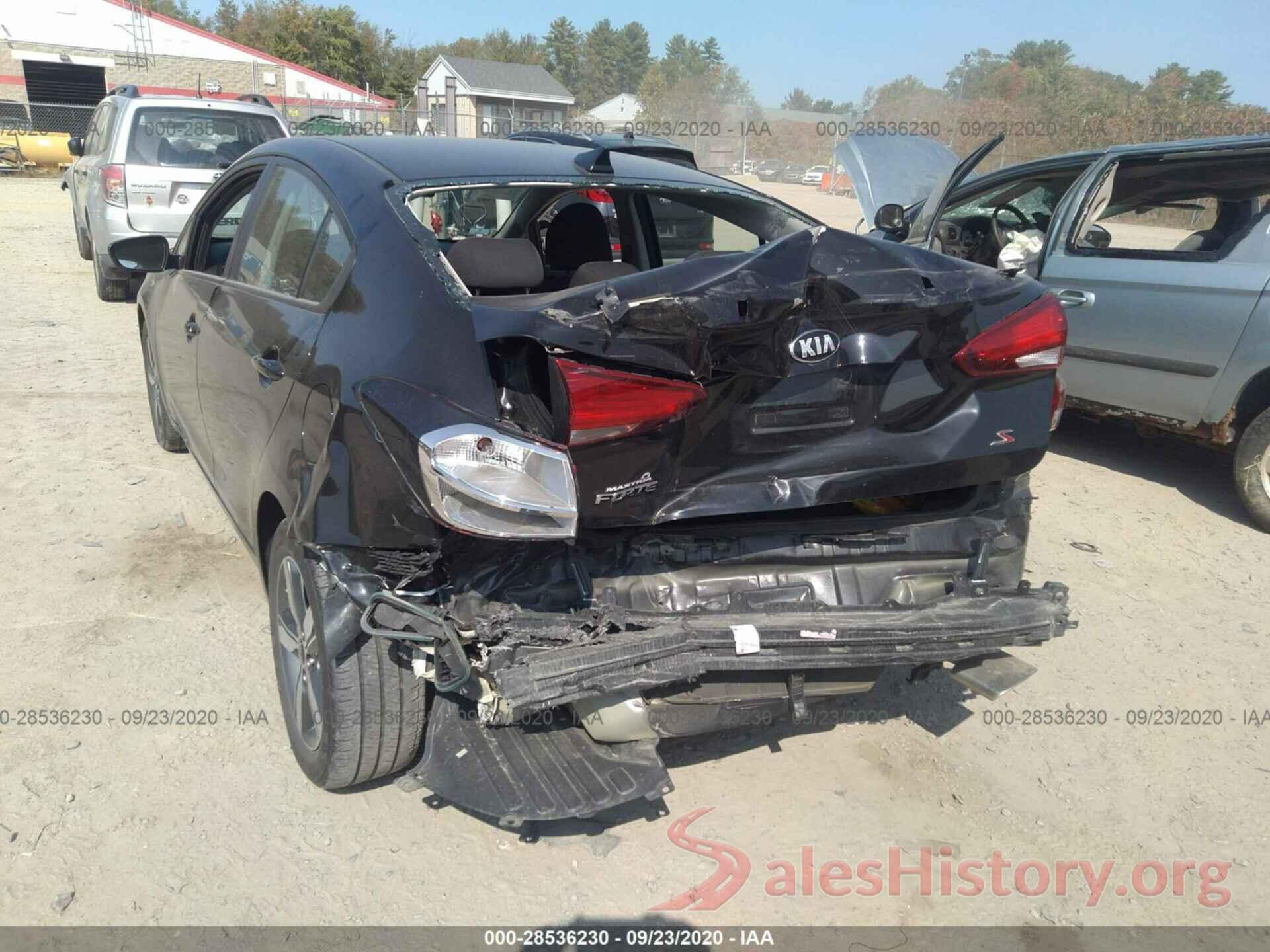 3KPFL4A73JE198280 2010 KIA FORTE