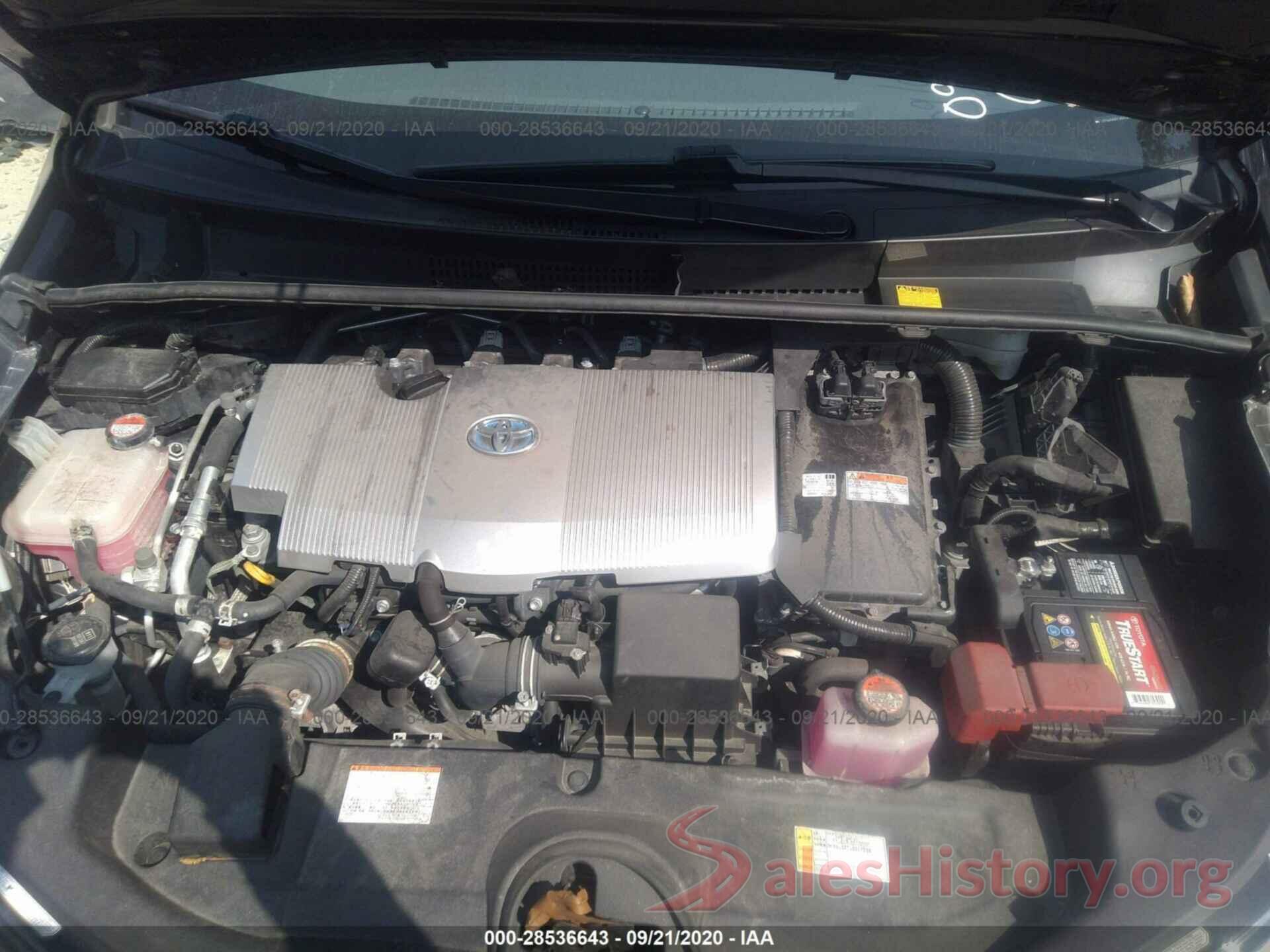 JTDKBRFU5G3001848 2016 TOYOTA PRIUS