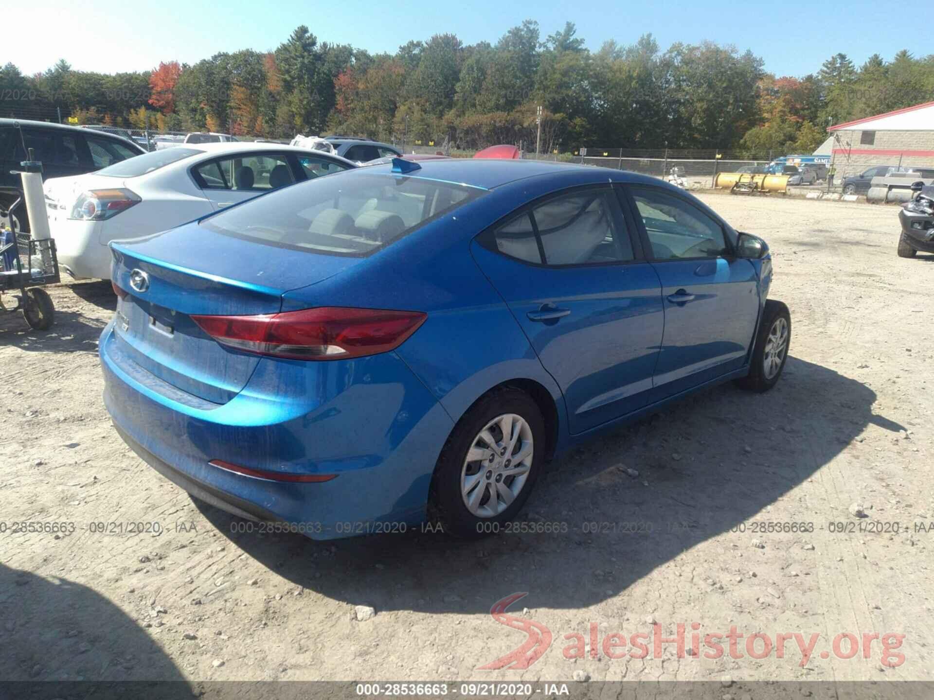 5NPD74LF2HH101916 2017 HYUNDAI ELANTRA