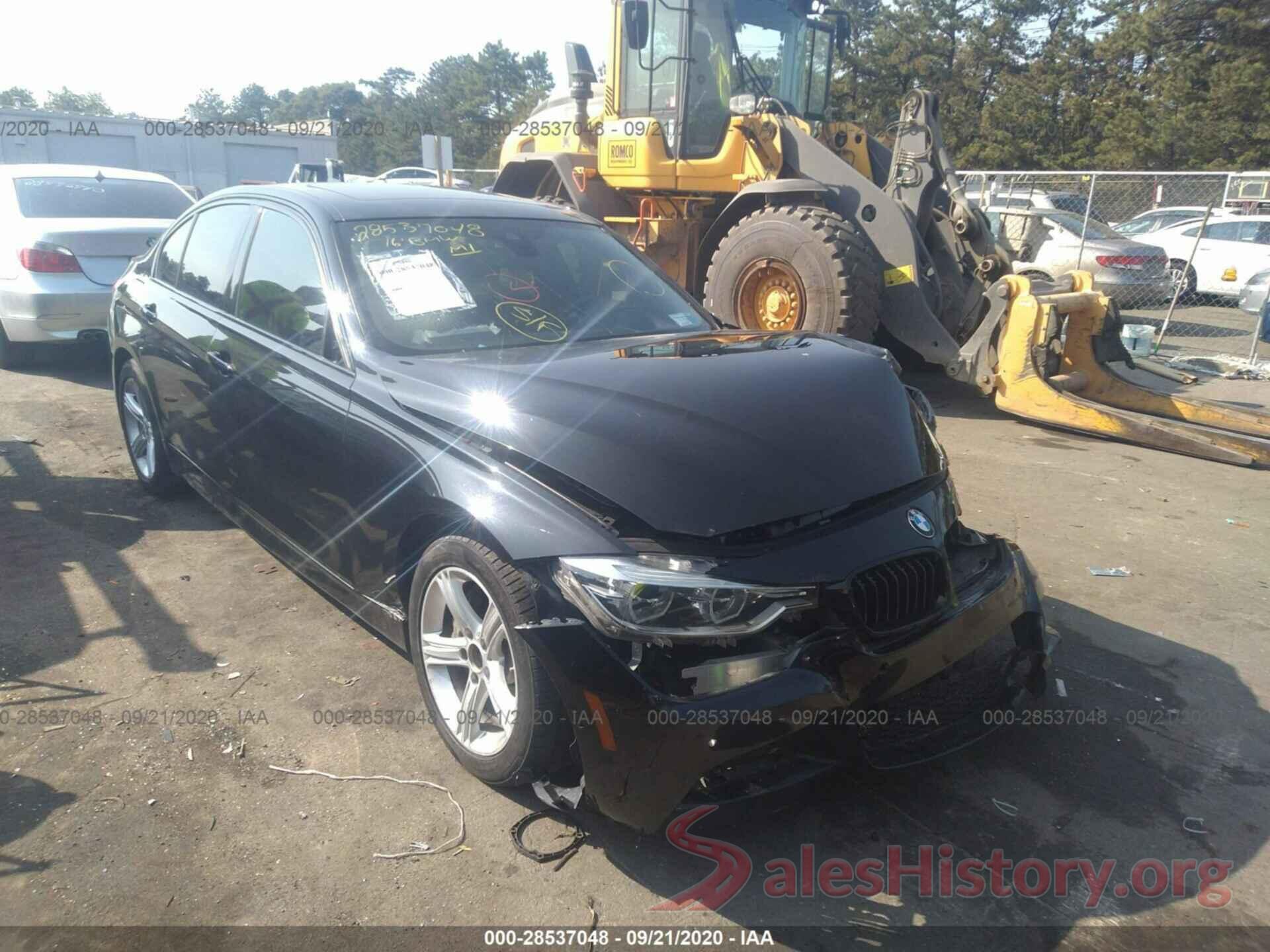 WBA8B7C54GK703268 2016 BMW 3 SERIES