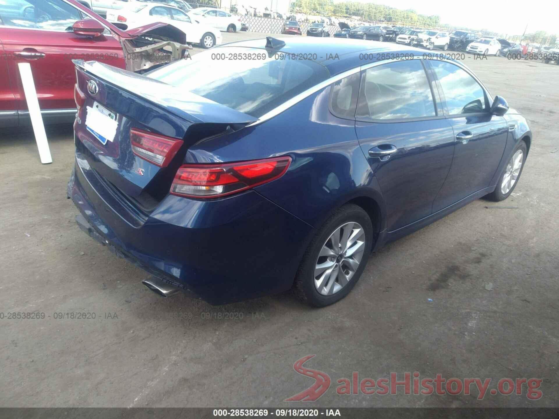 5XXGT4L32JG242260 2018 KIA OPTIMA