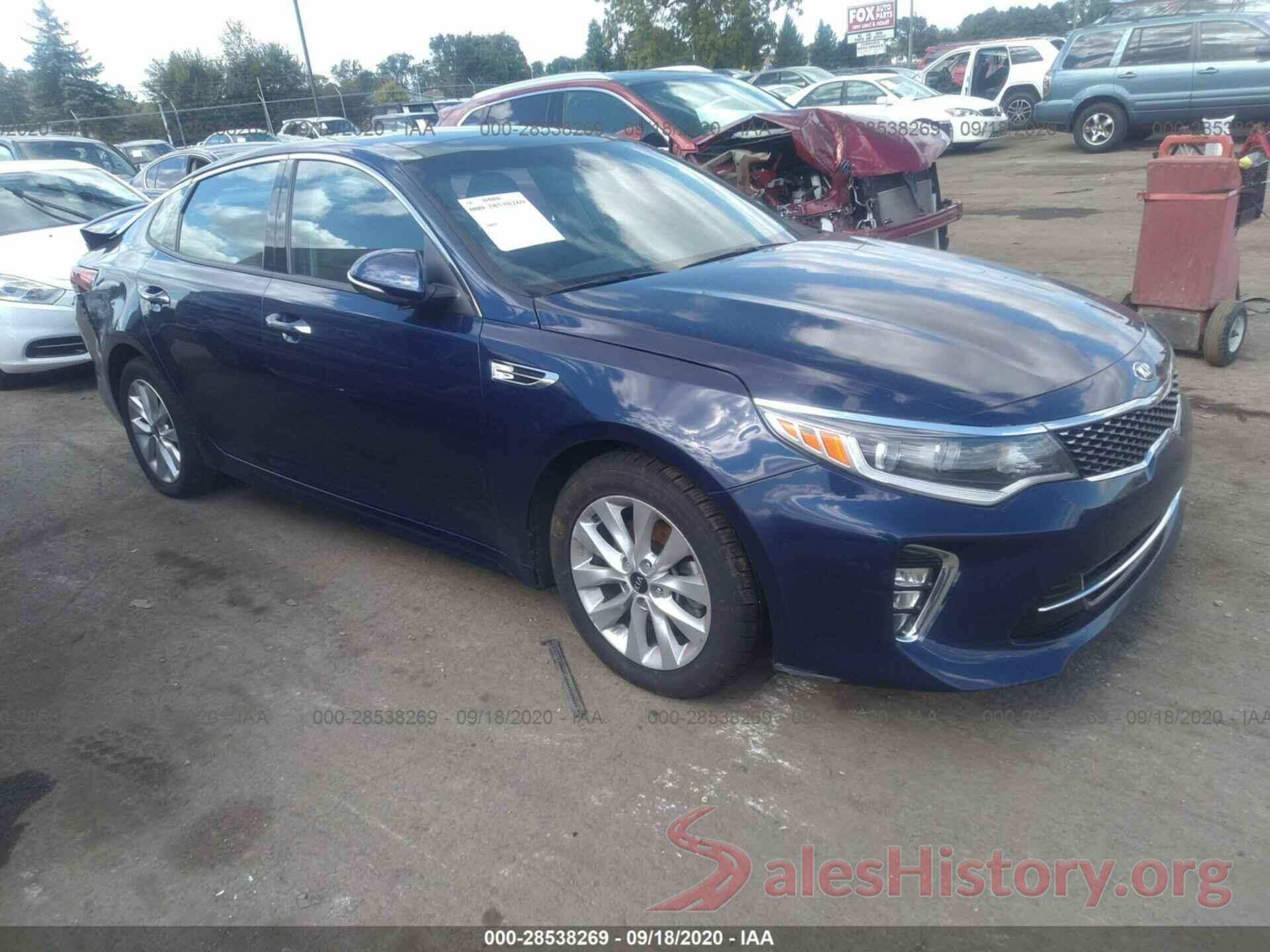 5XXGT4L32JG242260 2018 KIA OPTIMA