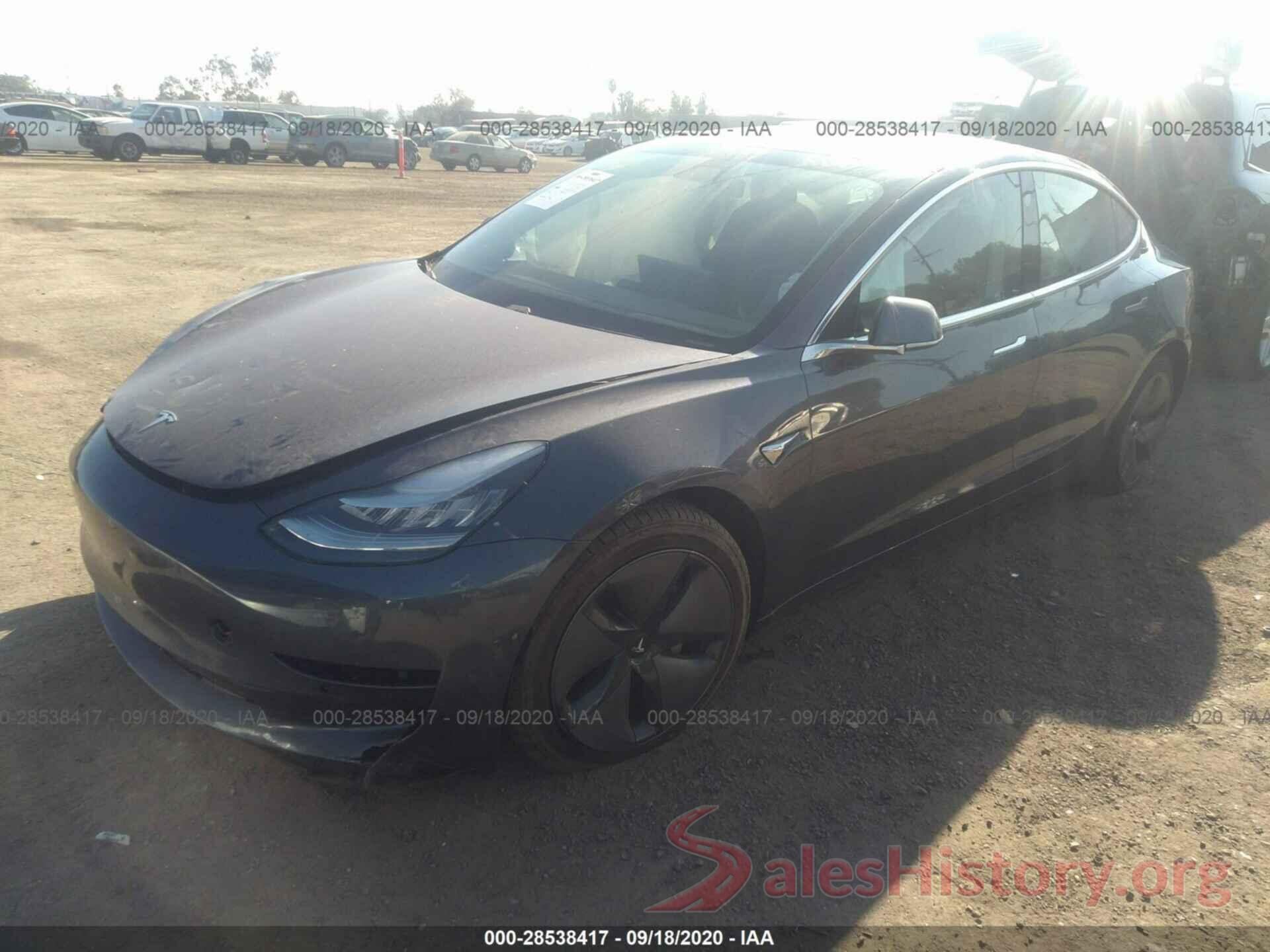 5YJ3E1EAXLF644262 2020 TESLA MODEL 3