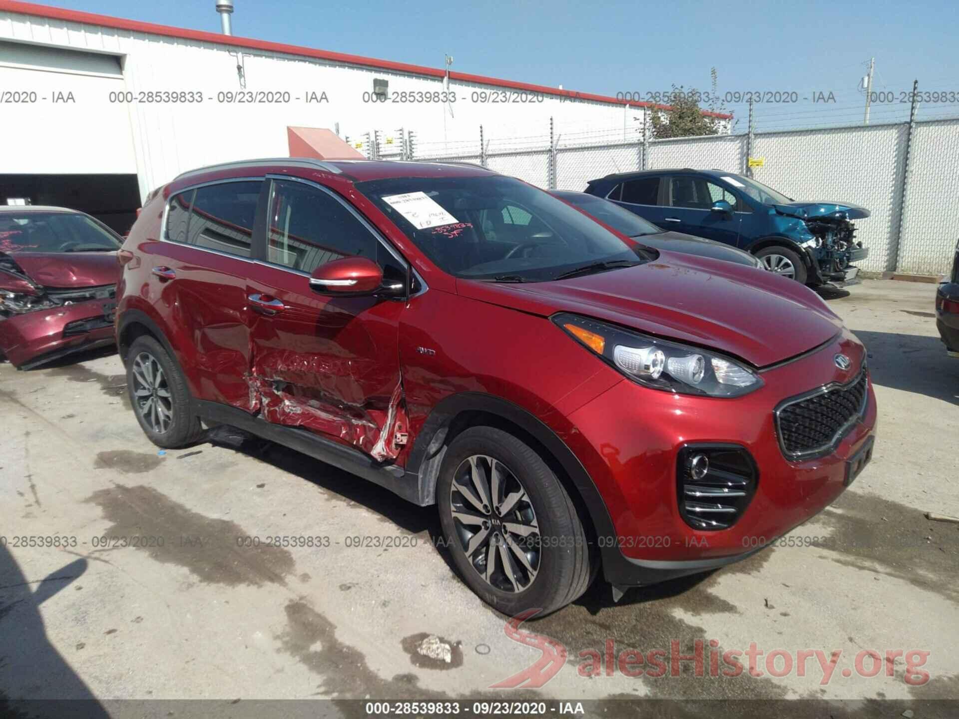 KNDPNCAC7J7490343 2018 KIA SPORTAGE