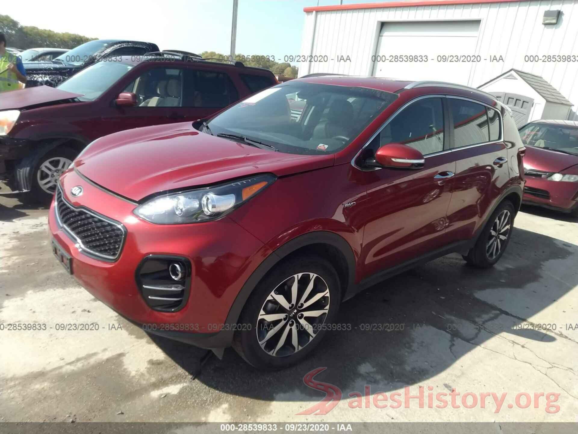 KNDPNCAC7J7490343 2018 KIA SPORTAGE