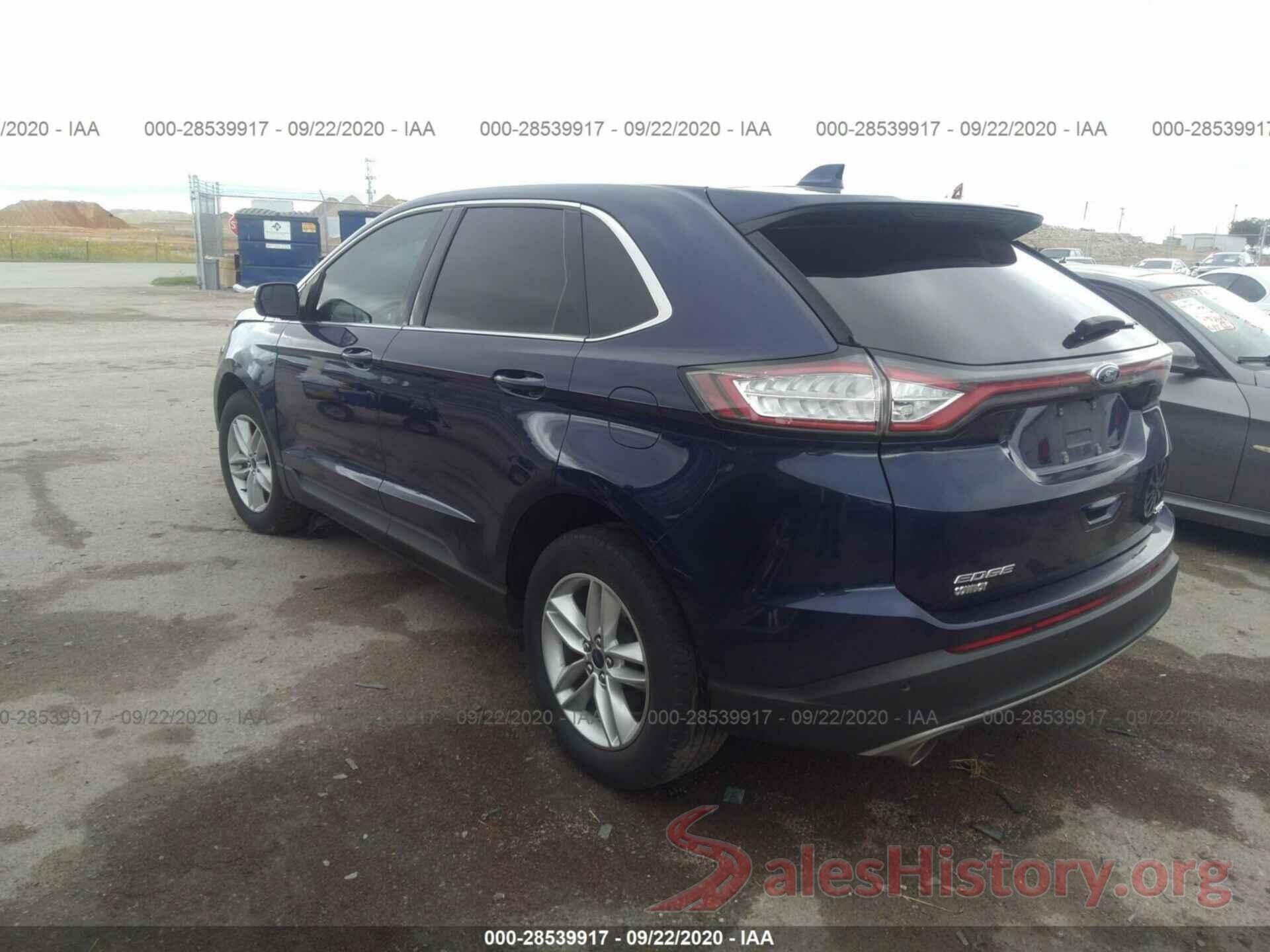 2FMPK4J8XGBB54126 2016 FORD EDGE