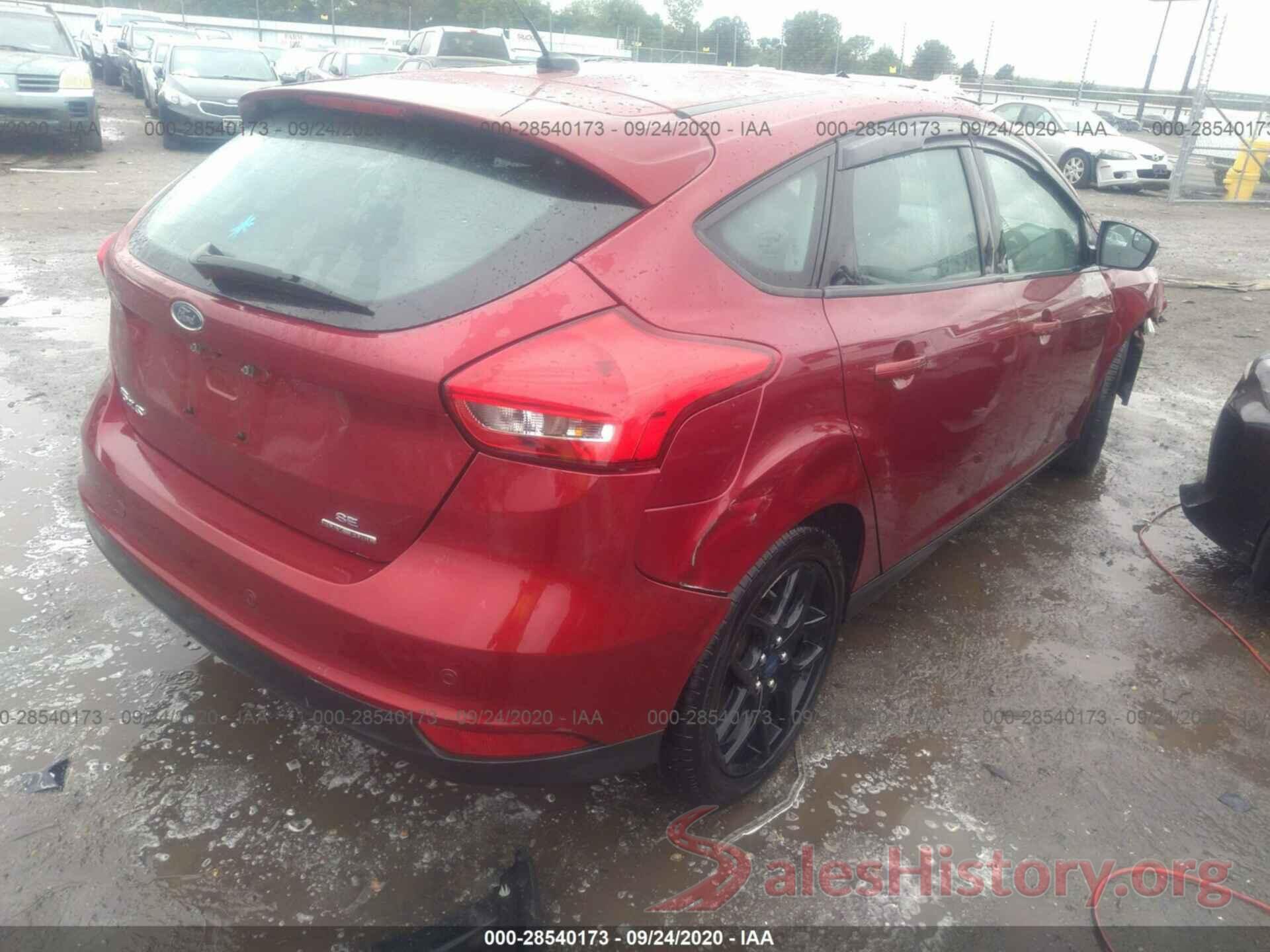 1FADP3K21GL345842 2016 FORD FOCUS