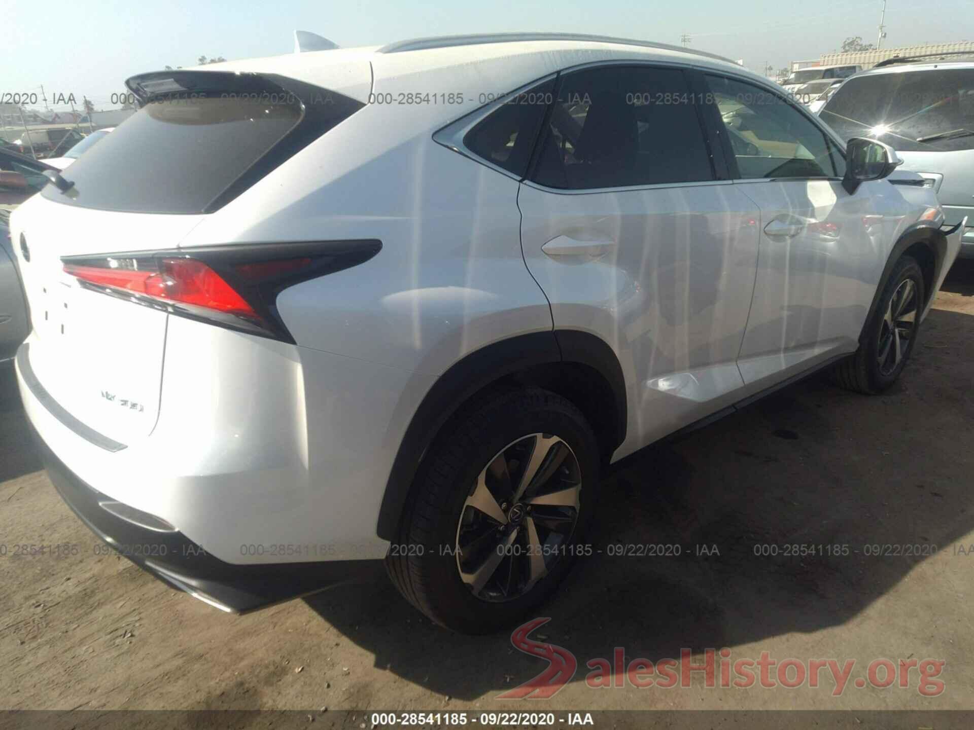 JTJDARBZ5L5006802 2020 LEXUS NX