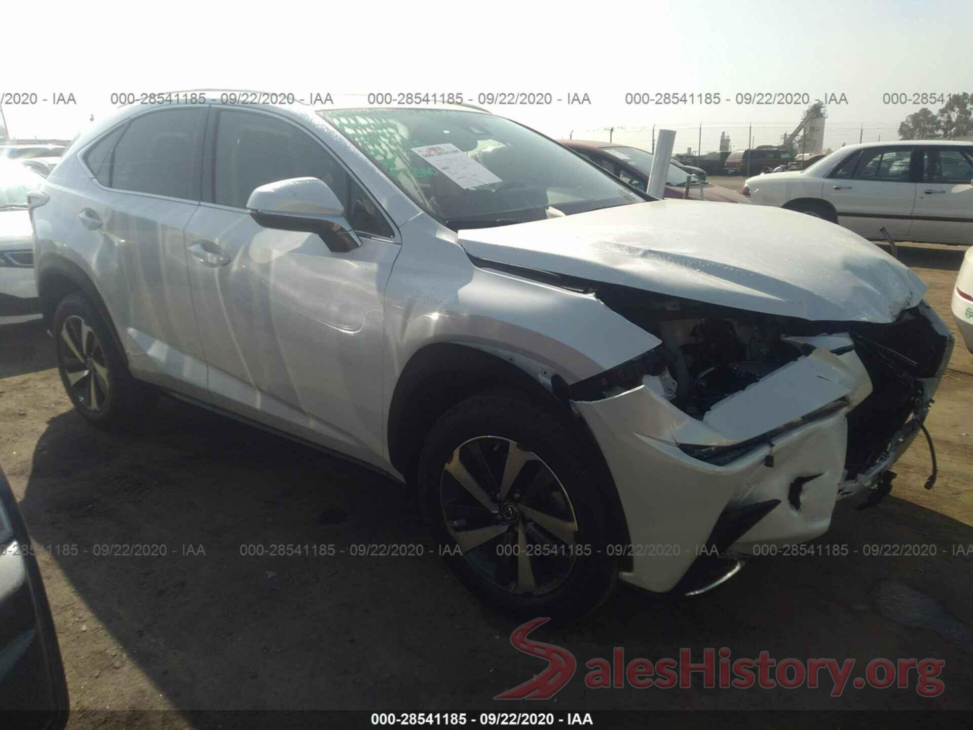 JTJDARBZ5L5006802 2020 LEXUS NX