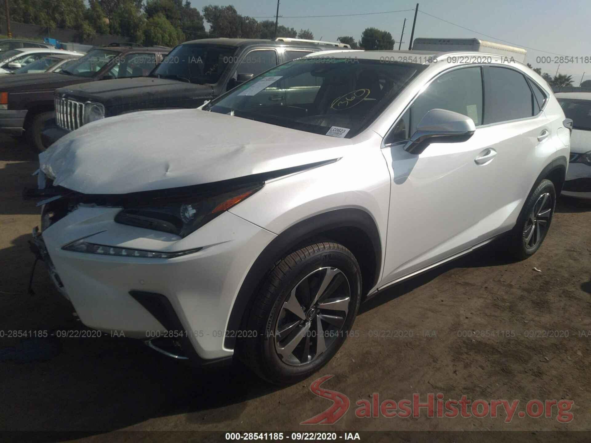 JTJDARBZ5L5006802 2020 LEXUS NX