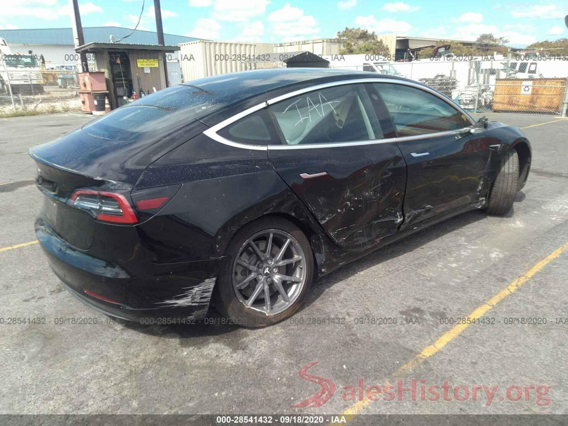 5YJ3E1EA0KF198749 2019 TESLA MODEL 3