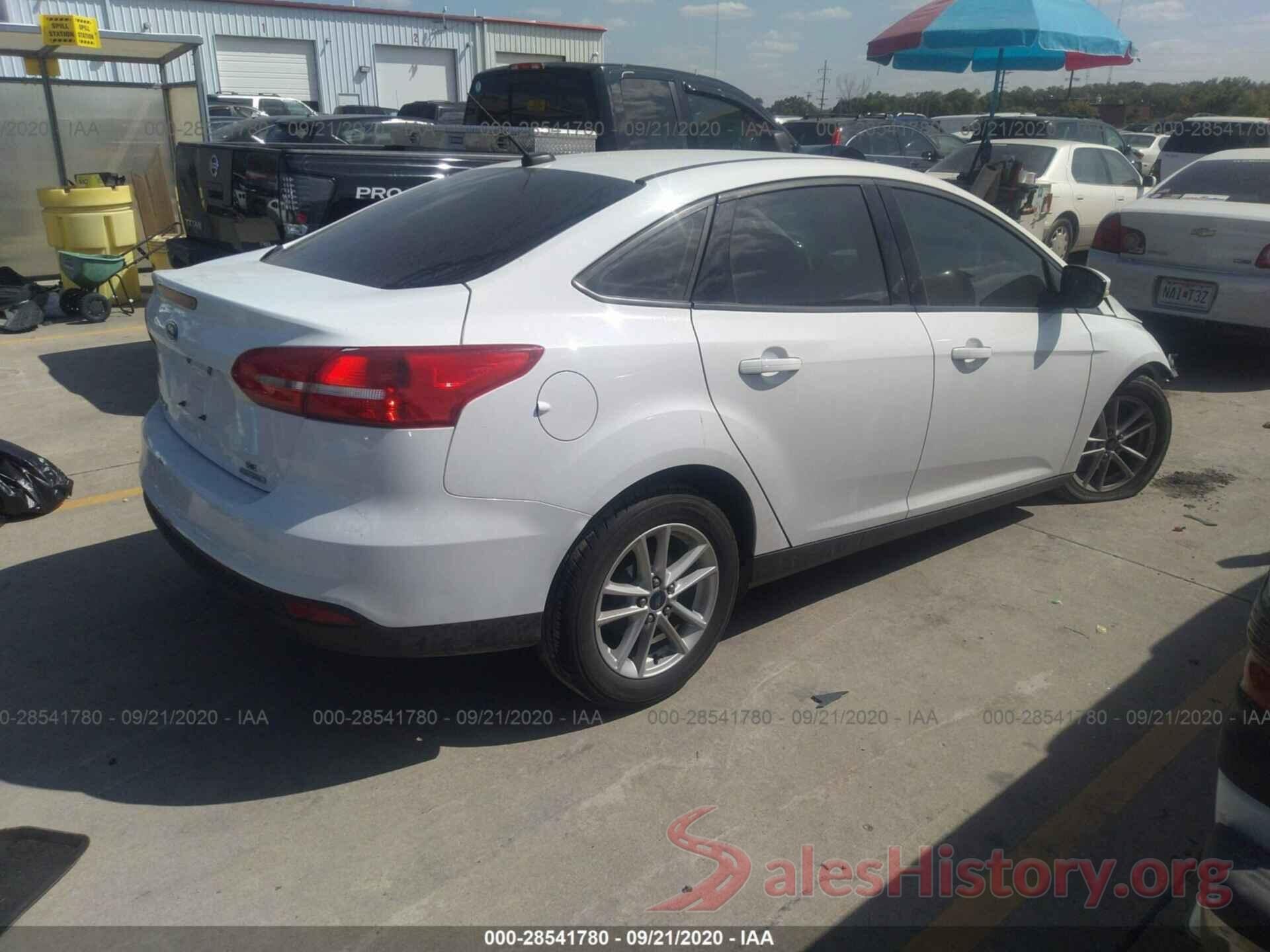 1FADP3F29GL211736 2016 FORD FOCUS