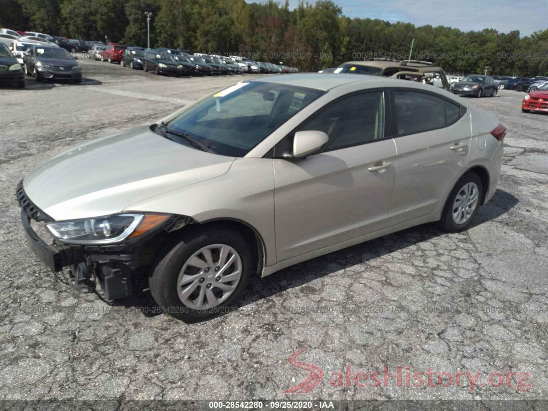 5NPD74LF7HH147225 2017 HYUNDAI ELANTRA