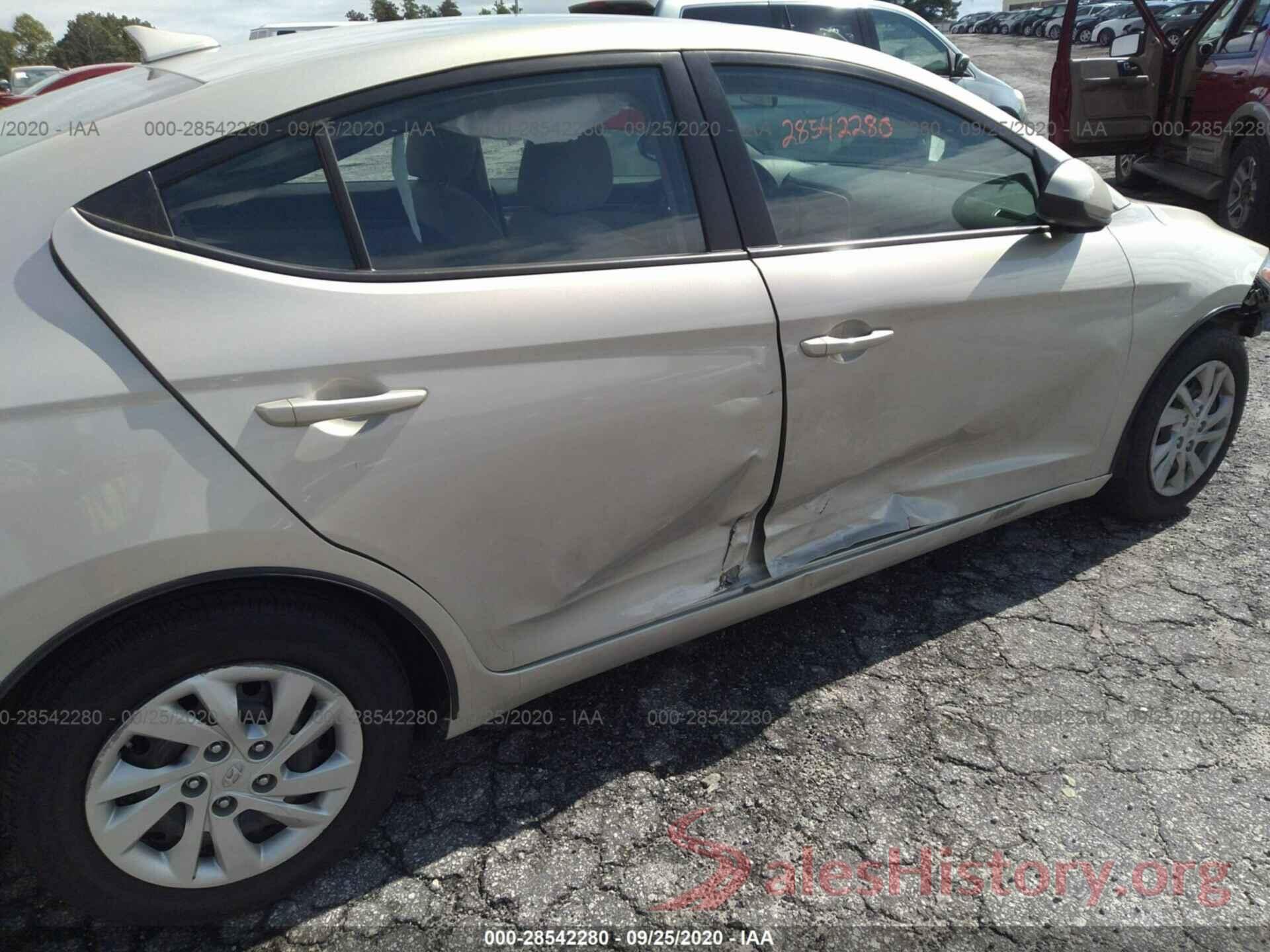 5NPD74LF7HH147225 2017 HYUNDAI ELANTRA