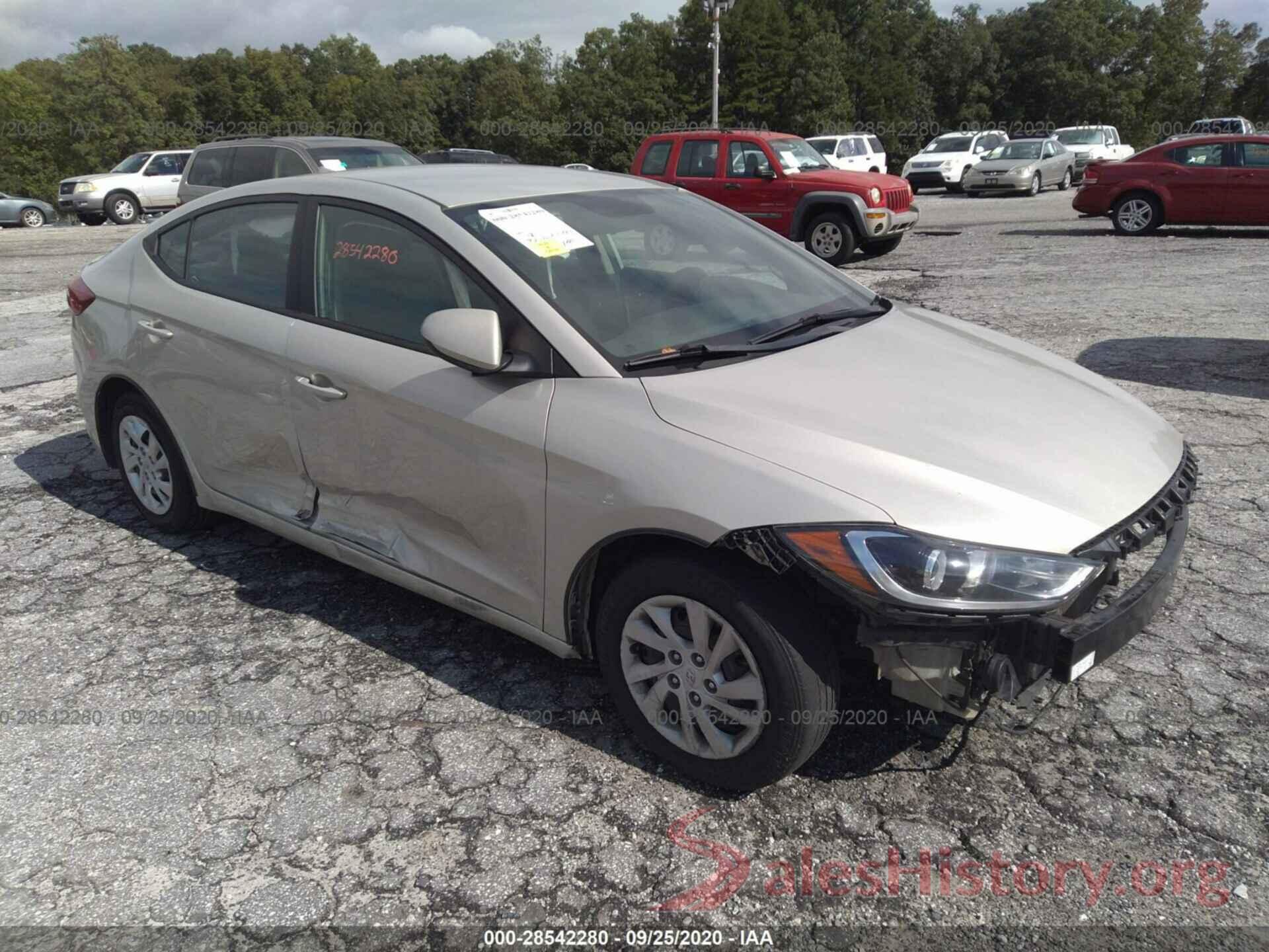 5NPD74LF7HH147225 2017 HYUNDAI ELANTRA