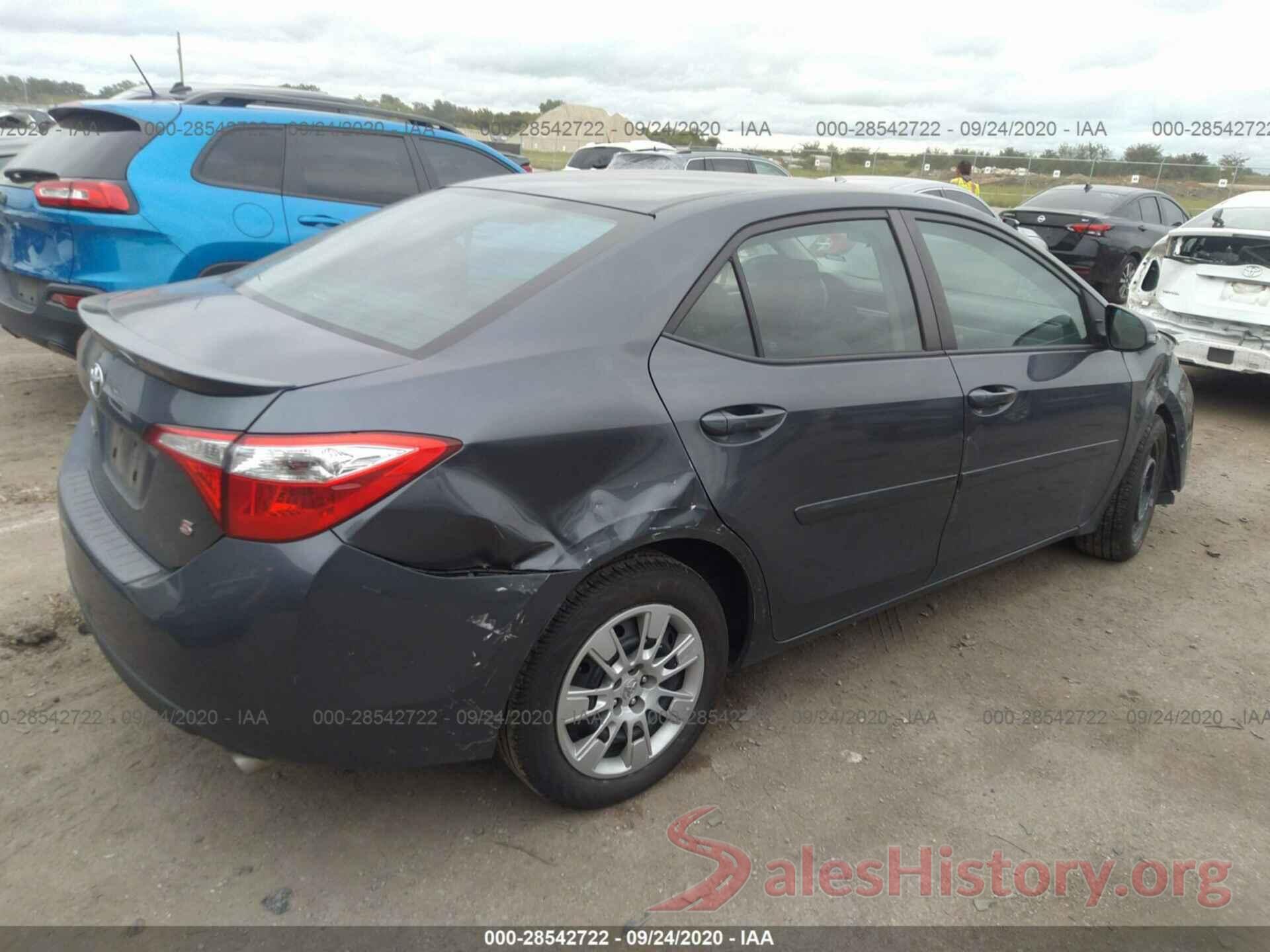 5YFBURHEXGP544961 2016 TOYOTA COROLLA