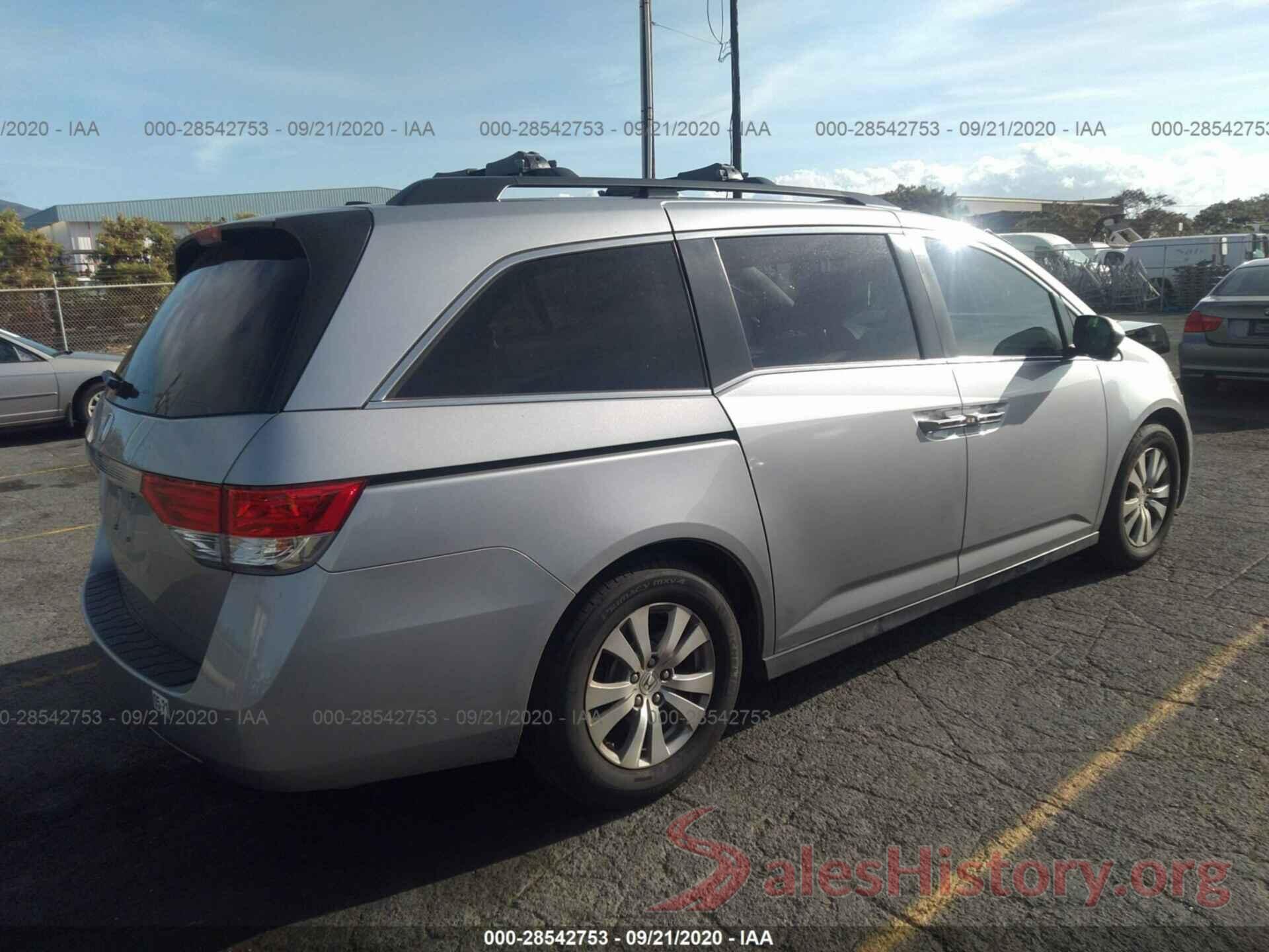 5FNRL5H6XGB060934 2016 HONDA ODYSSEY