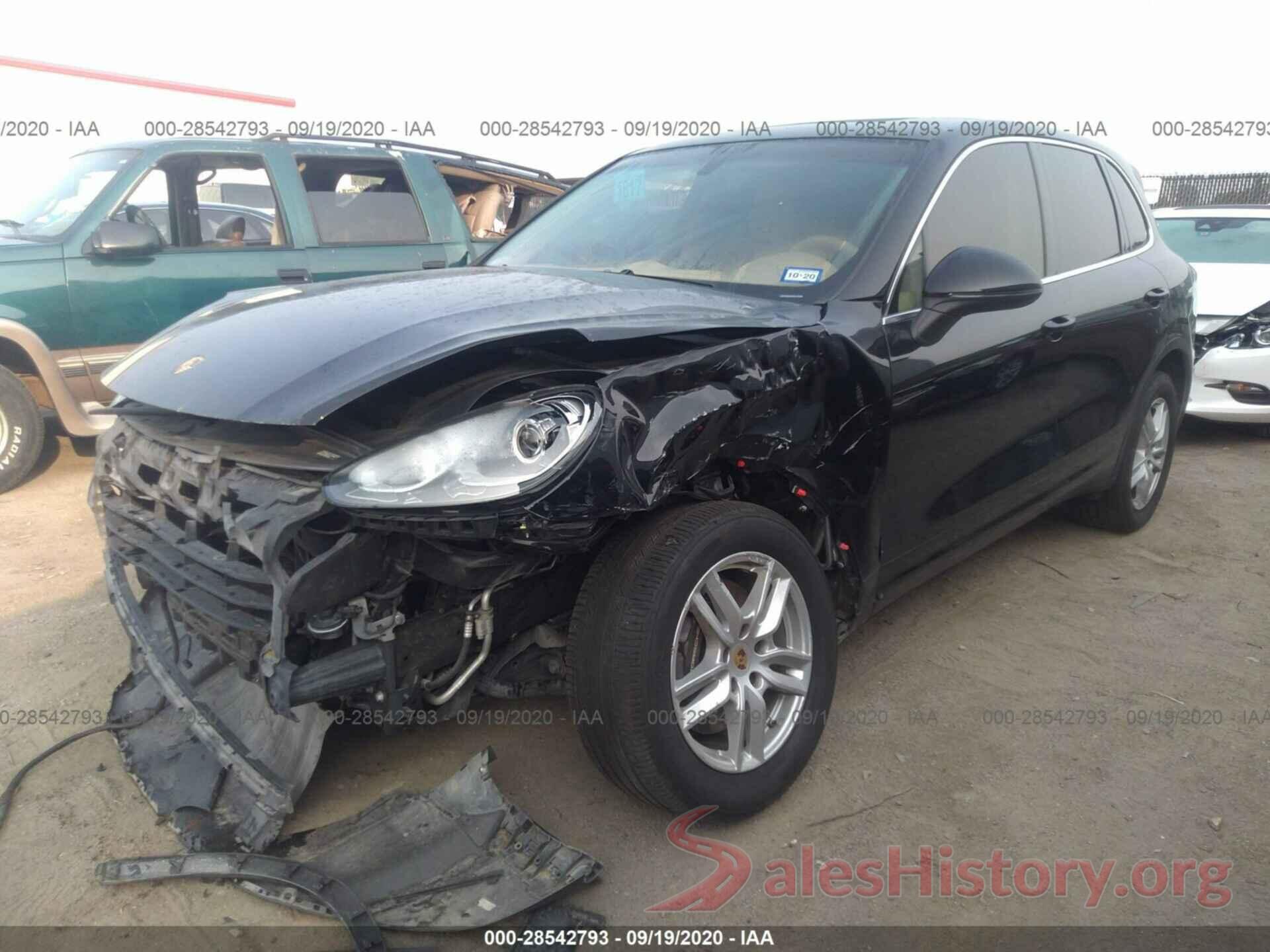 WP1AA2A26GLA11136 2016 PORSCHE CAYENNE