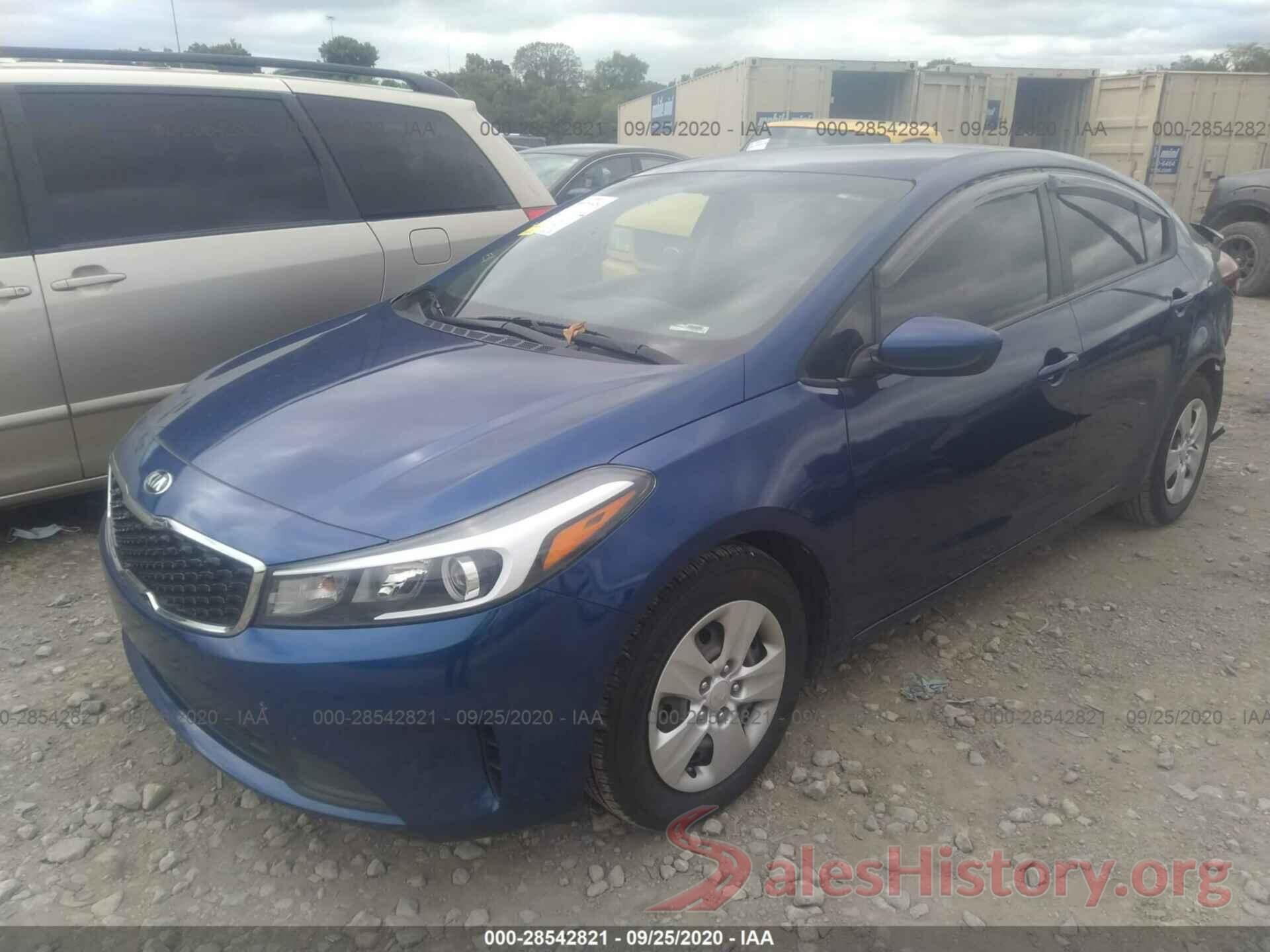 3KPFK4A72JE180436 2018 KIA FORTE