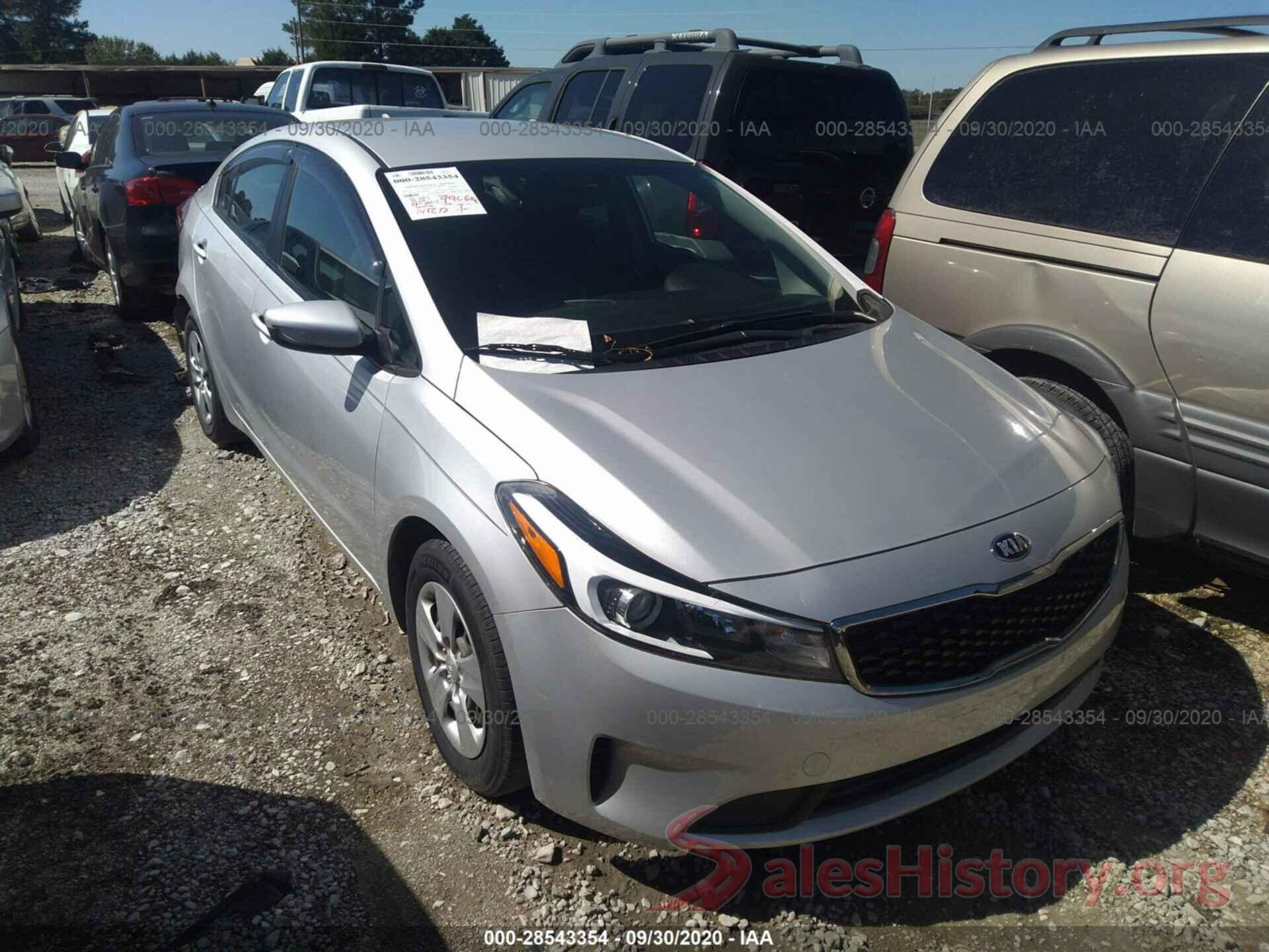 3KPFK4A79HE092199 2017 KIA FORTE