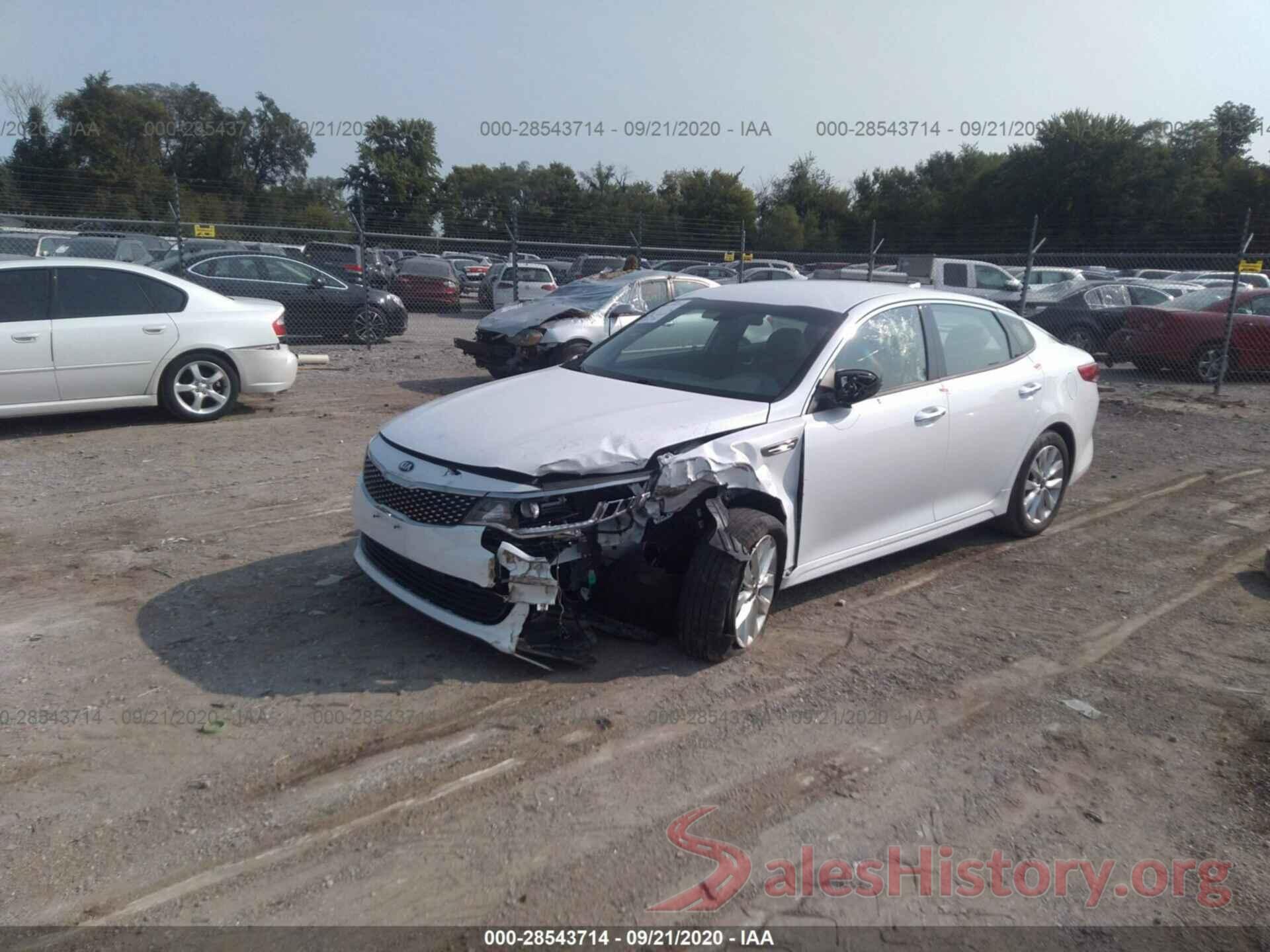 5XXGU4L35GG080615 2016 KIA OPTIMA