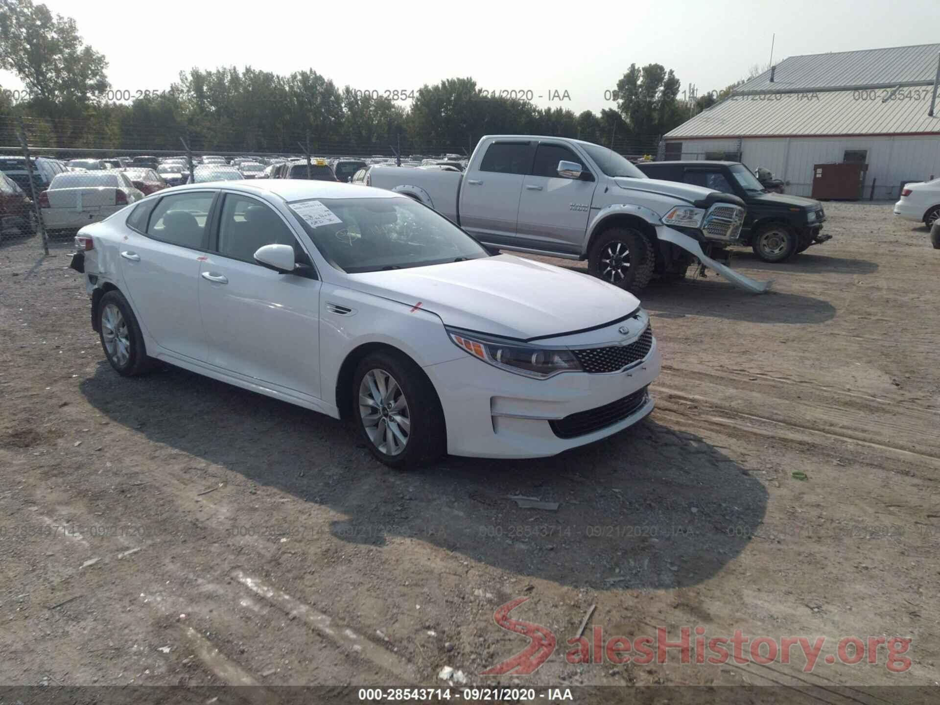 5XXGU4L35GG080615 2016 KIA OPTIMA