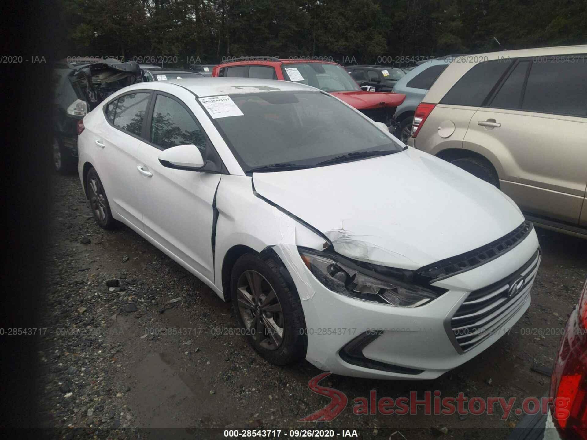 5NPD84LF4HH086820 2017 HYUNDAI ELANTRA