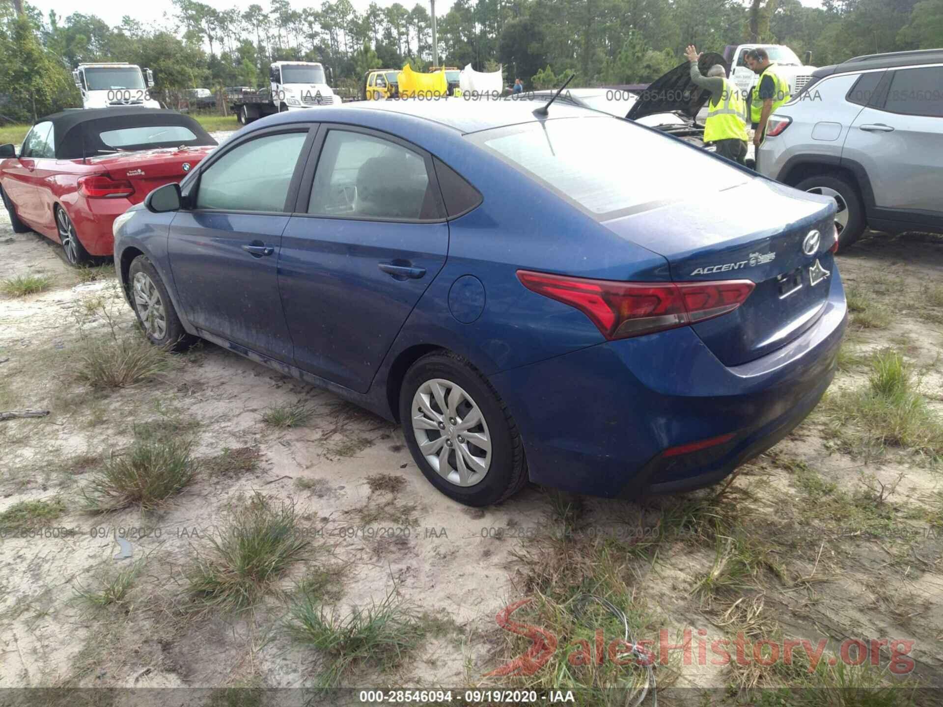 3KPC24A36KE046725 2019 HYUNDAI ACCENT