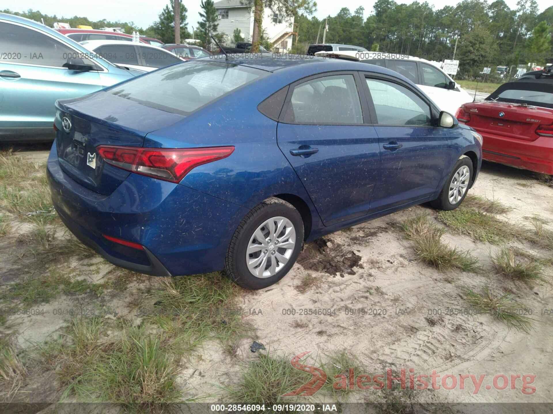 3KPC24A36KE046725 2019 HYUNDAI ACCENT