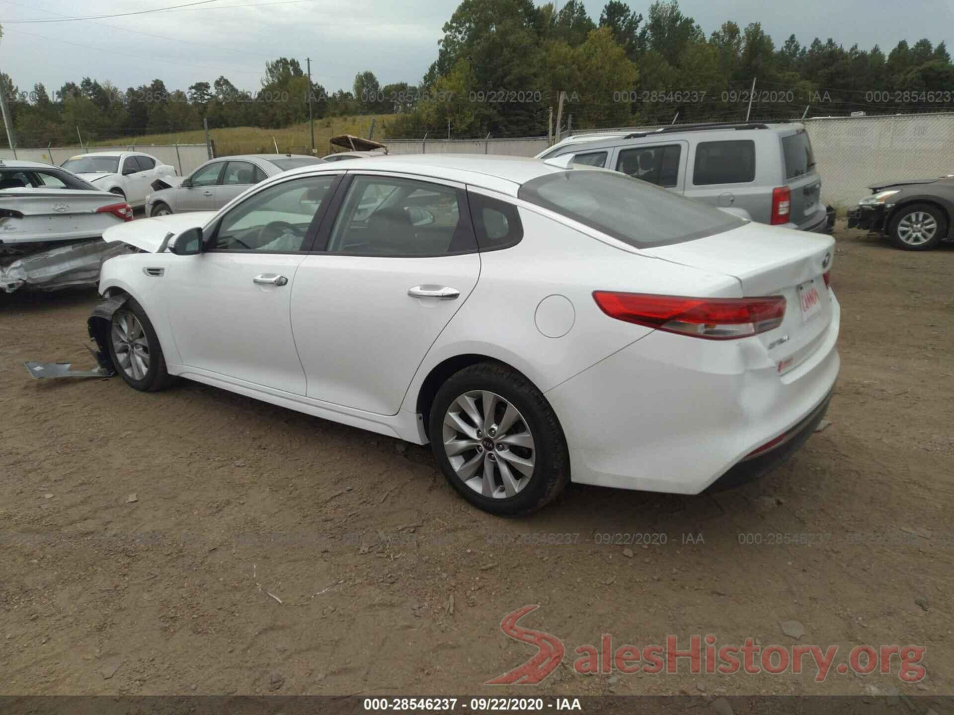 5XXGU4L32GG041383 2016 KIA OPTIMA