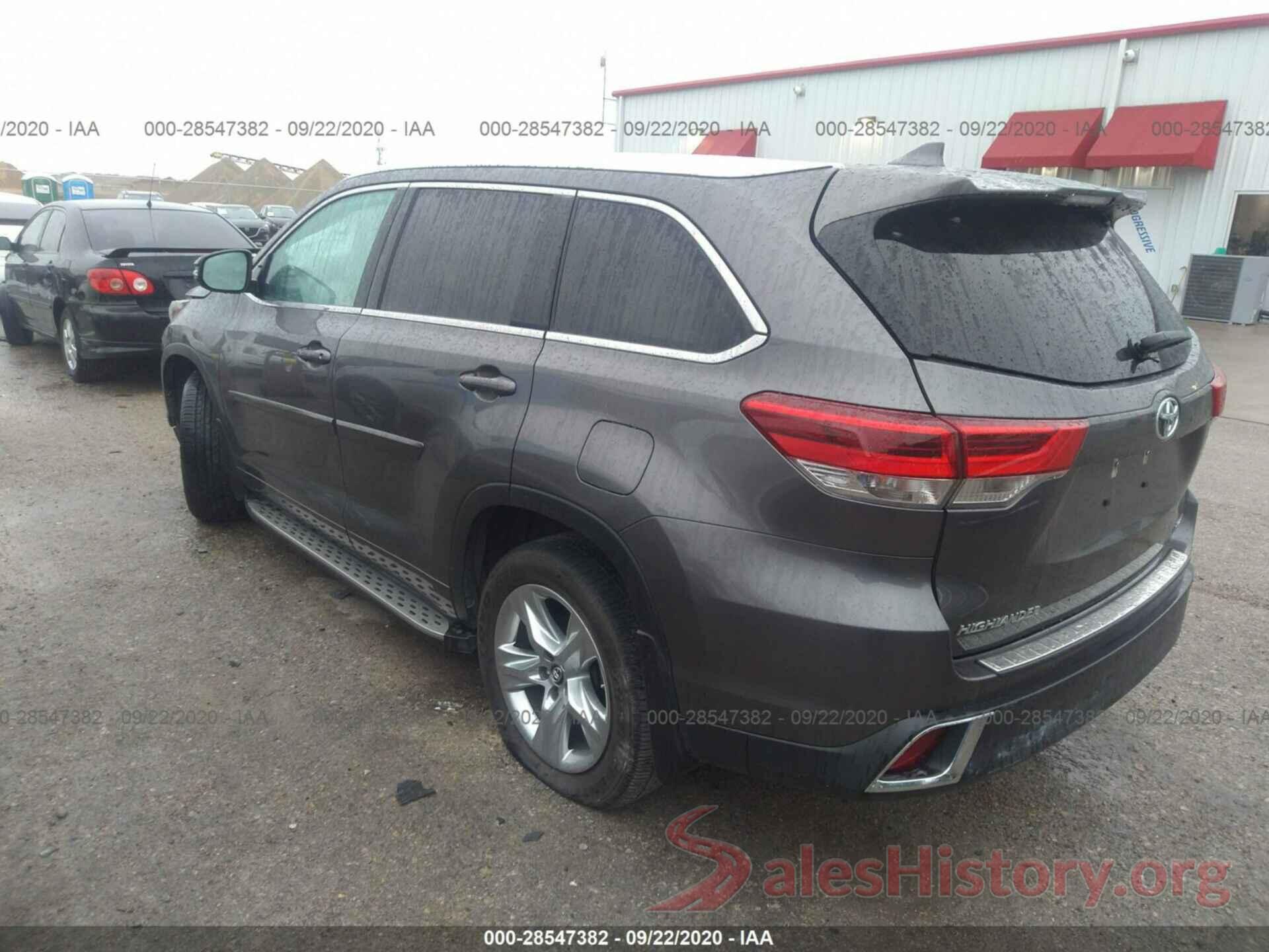 5TDYZRFH6HS194794 2017 TOYOTA HIGHLANDER